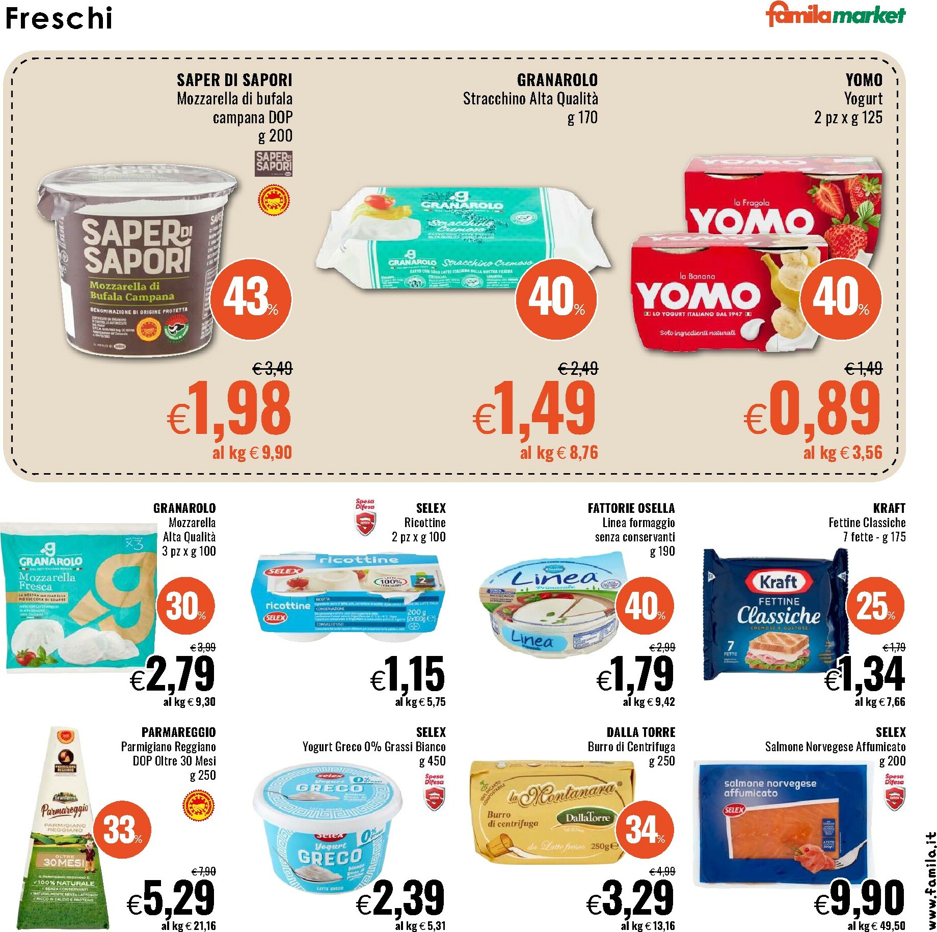 famila - Volantino Famila market - Forli, Cesena, Gatteo, Talamello, Gambettola,.. valido dal 22/01 al 04/02 - page: 7