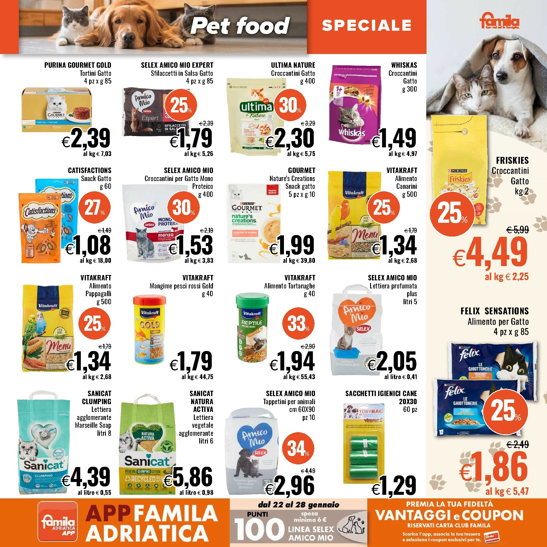 famila - Volantino Famila valido dal 22/01 al 04/02 - page: 19