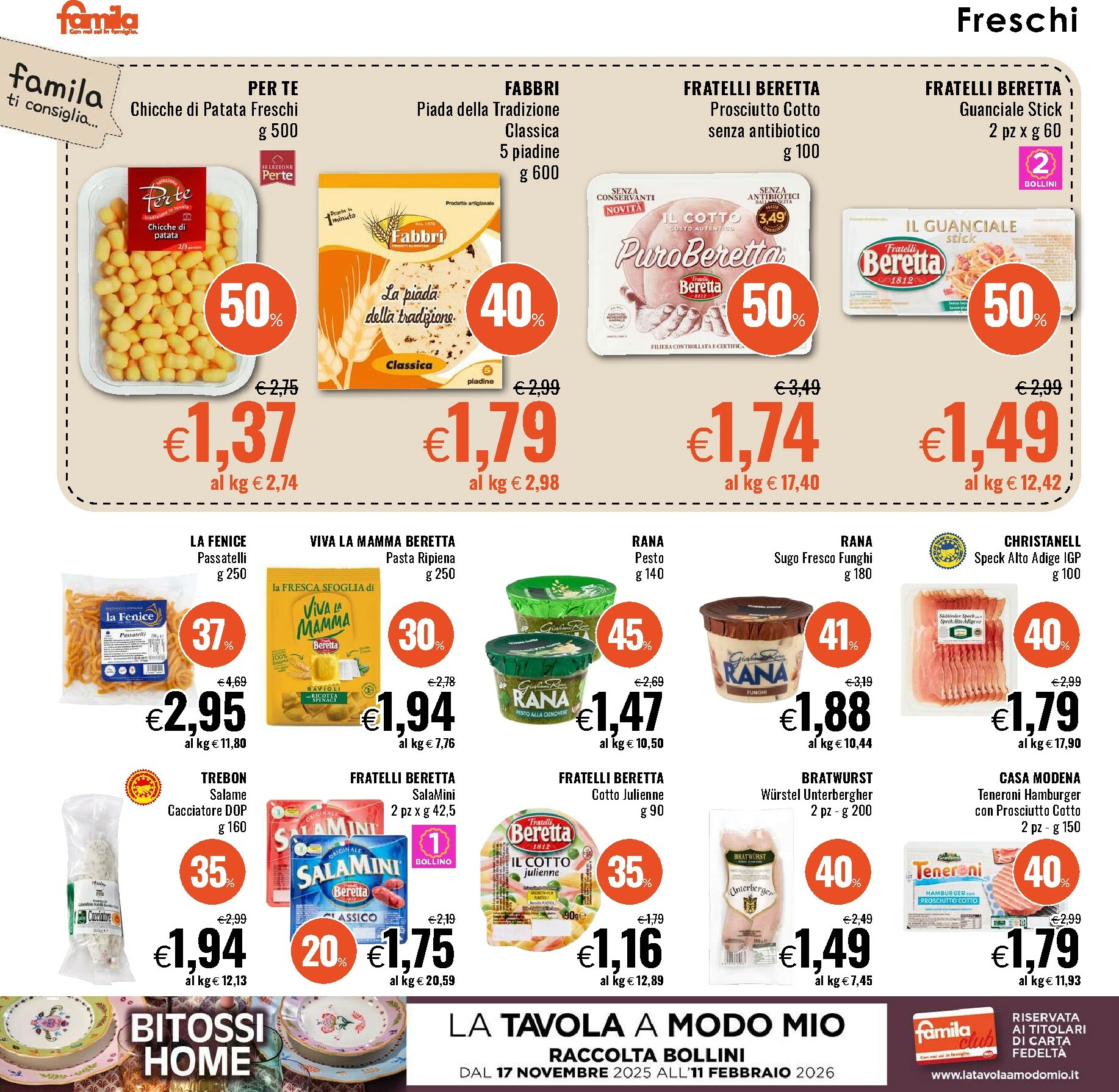 famila - Volantino Famila valido dal 22/01 al 04/02 - page: 6
