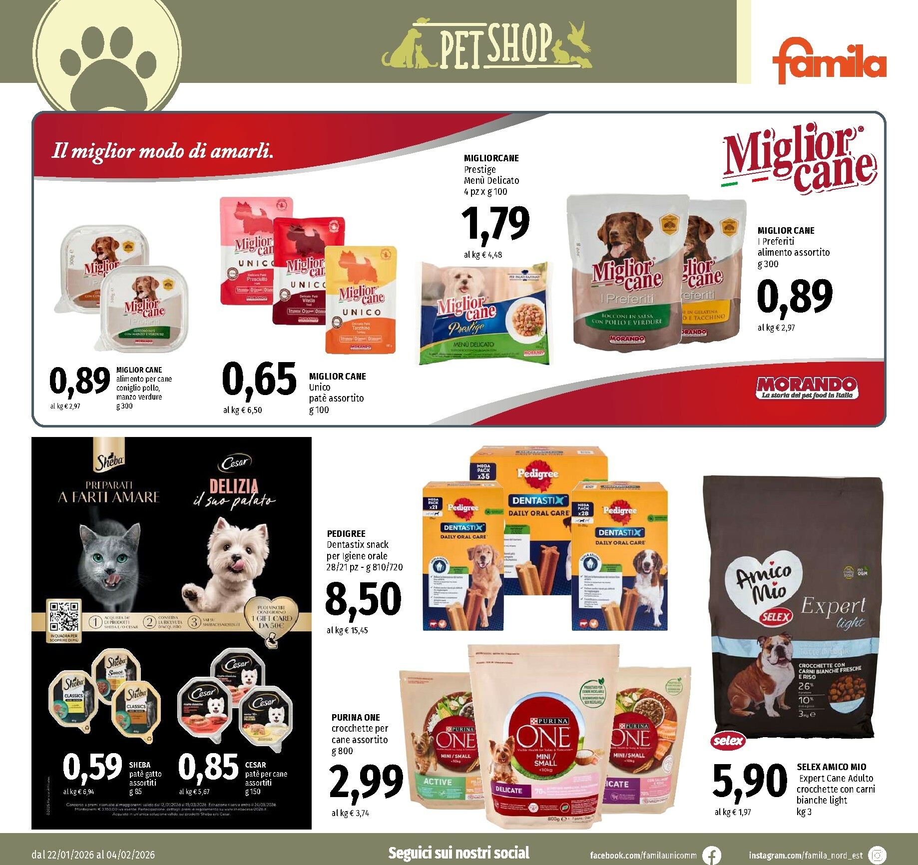 famila - Volantino Famila - Supermercati & Superstore valido dal 22/01 al 04/02 - page: 20