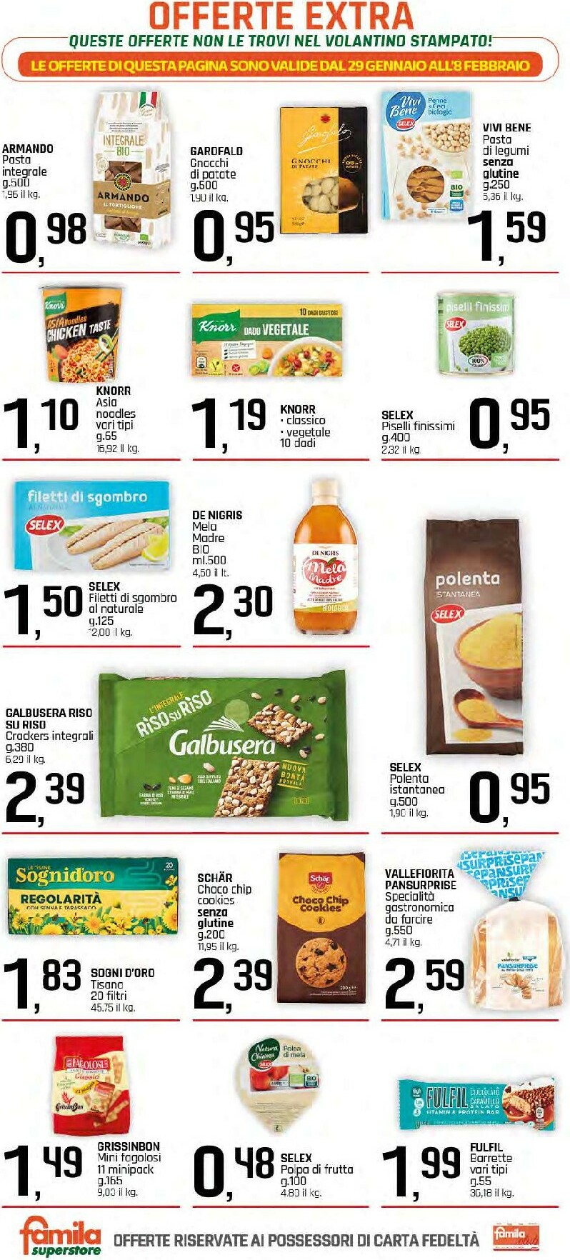 famila - Volantino Famila Superstore valido dal 29/01/2026 al 08/02/2026 - page: 22