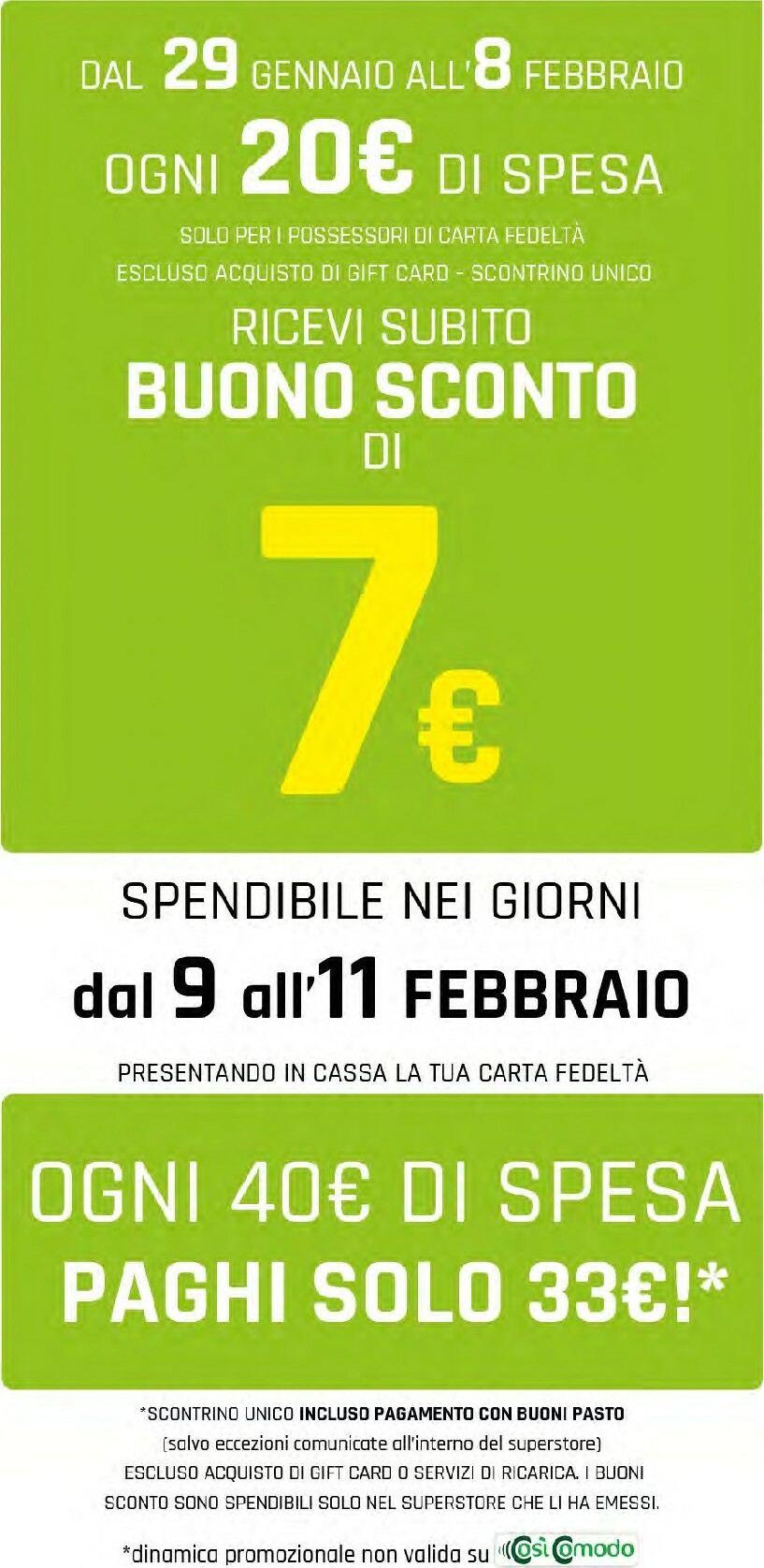 famila - Volantino Famila Superstore valido dal 29/01/2026 al 08/02/2026 - page: 2