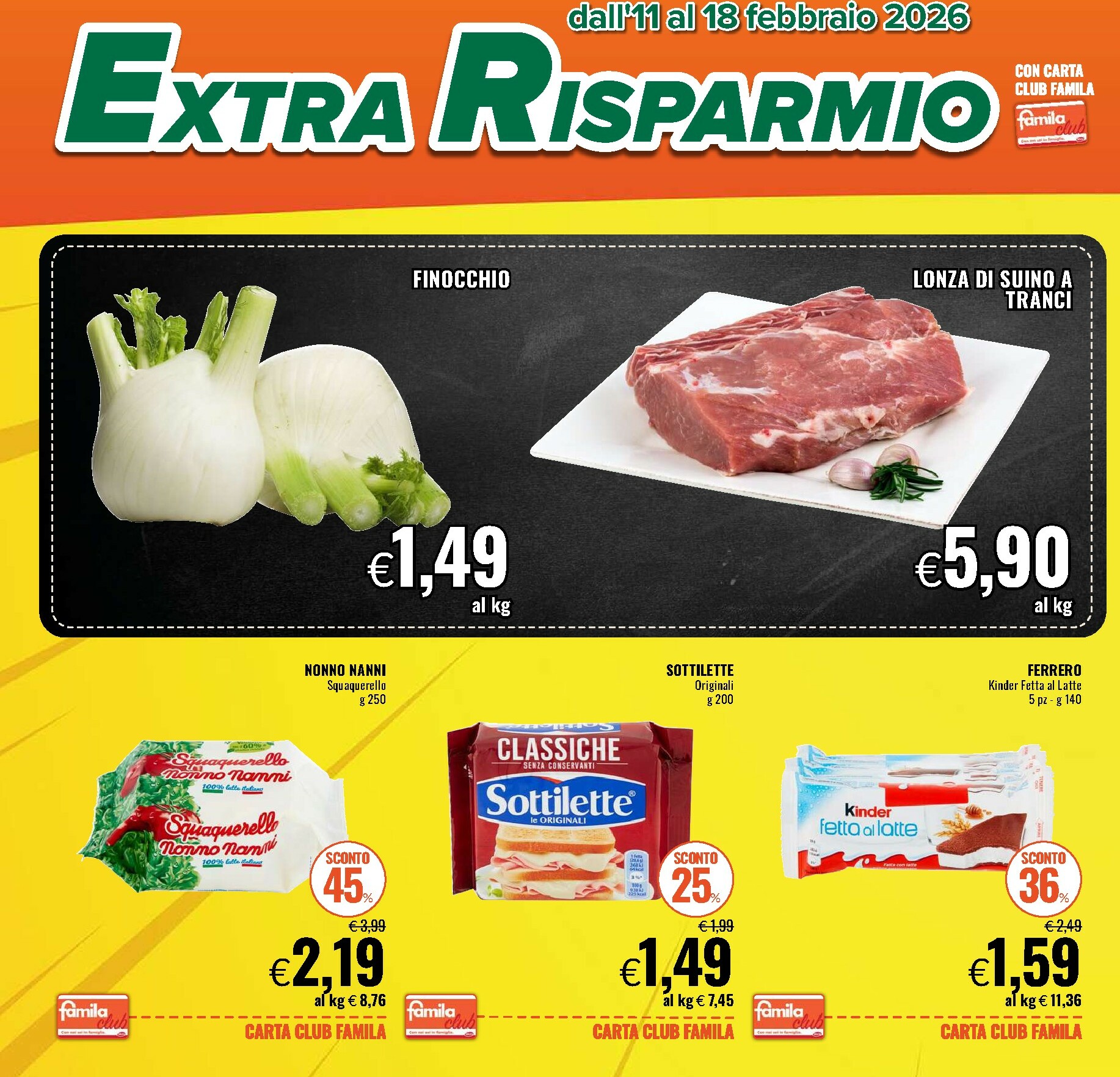 famila - Volantino Famila - Extra Risparmio valido dal 11/02/2026 al 18/02/2026 - page: 2