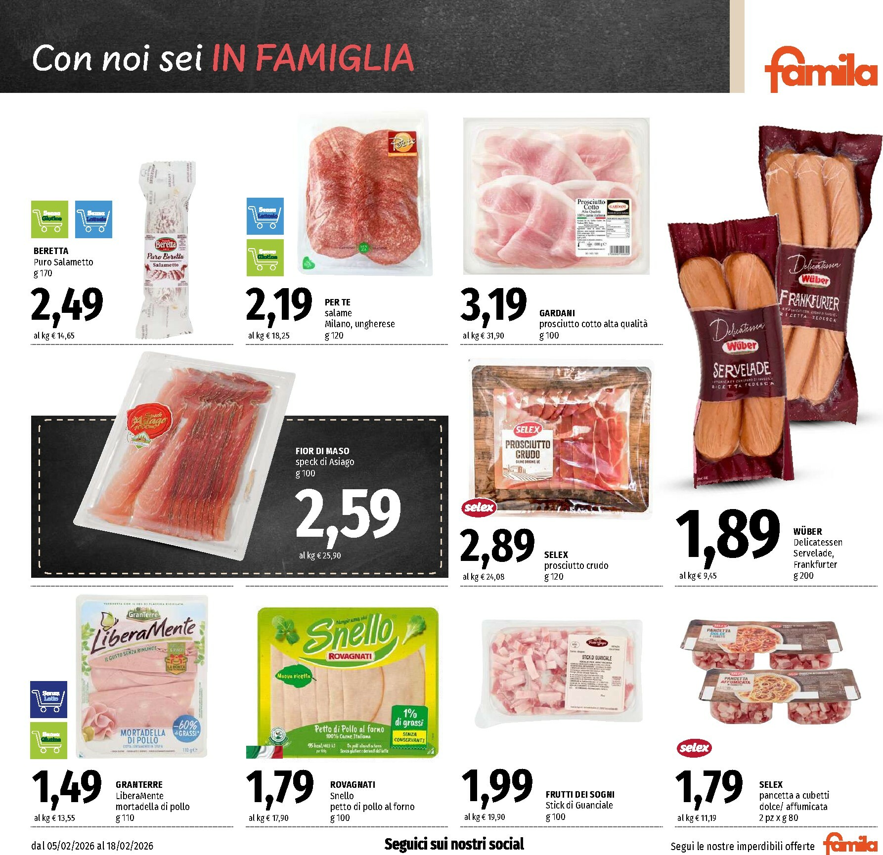 famila - Volantino Famila - Supermercati & Superstore valido dal 05/02/2026 al 18/02/2026 - page: 9