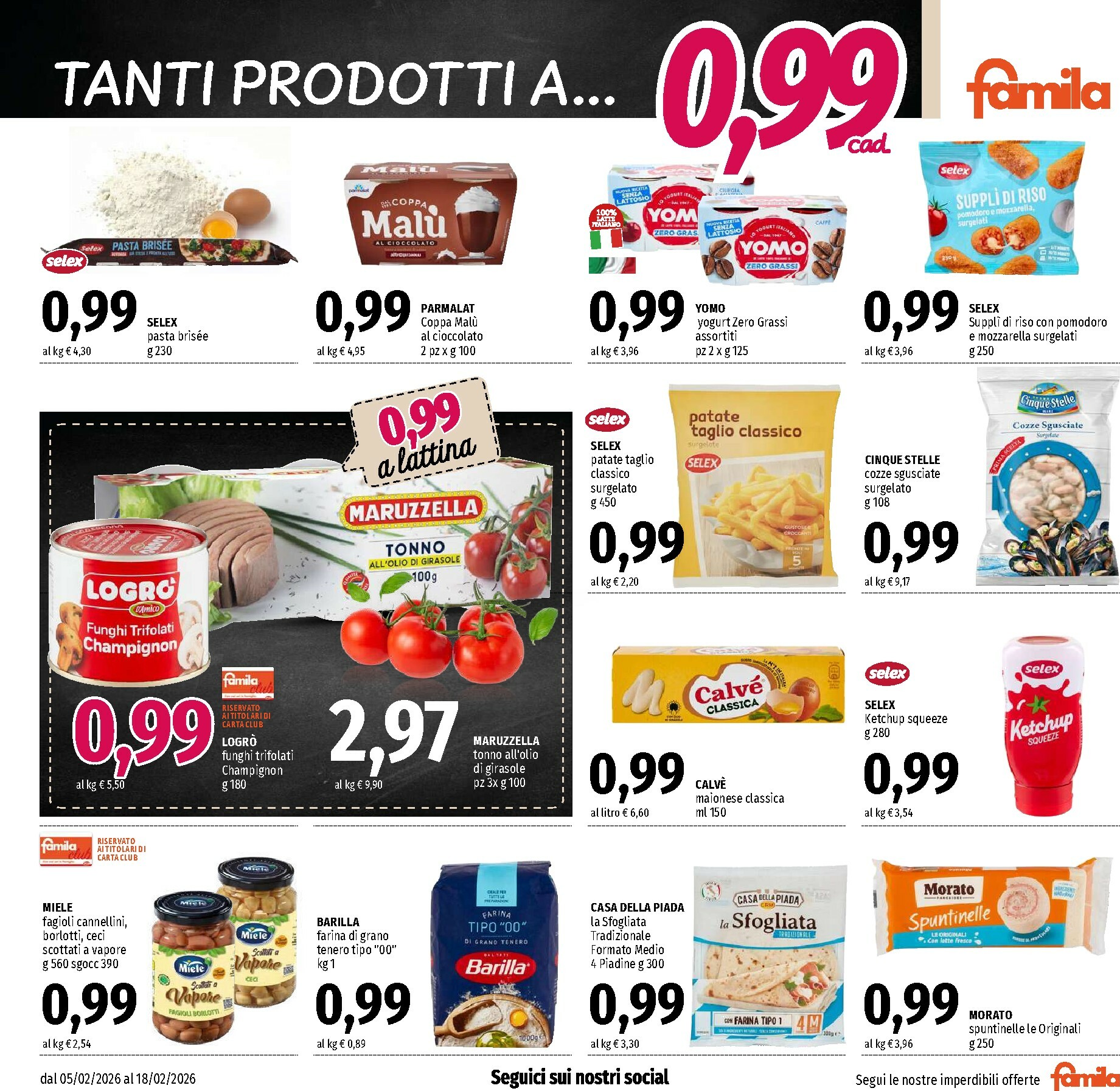 famila - Volantino Famila - Supermercati & Superstore valido dal 05/02/2026 al 18/02/2026 - page: 3