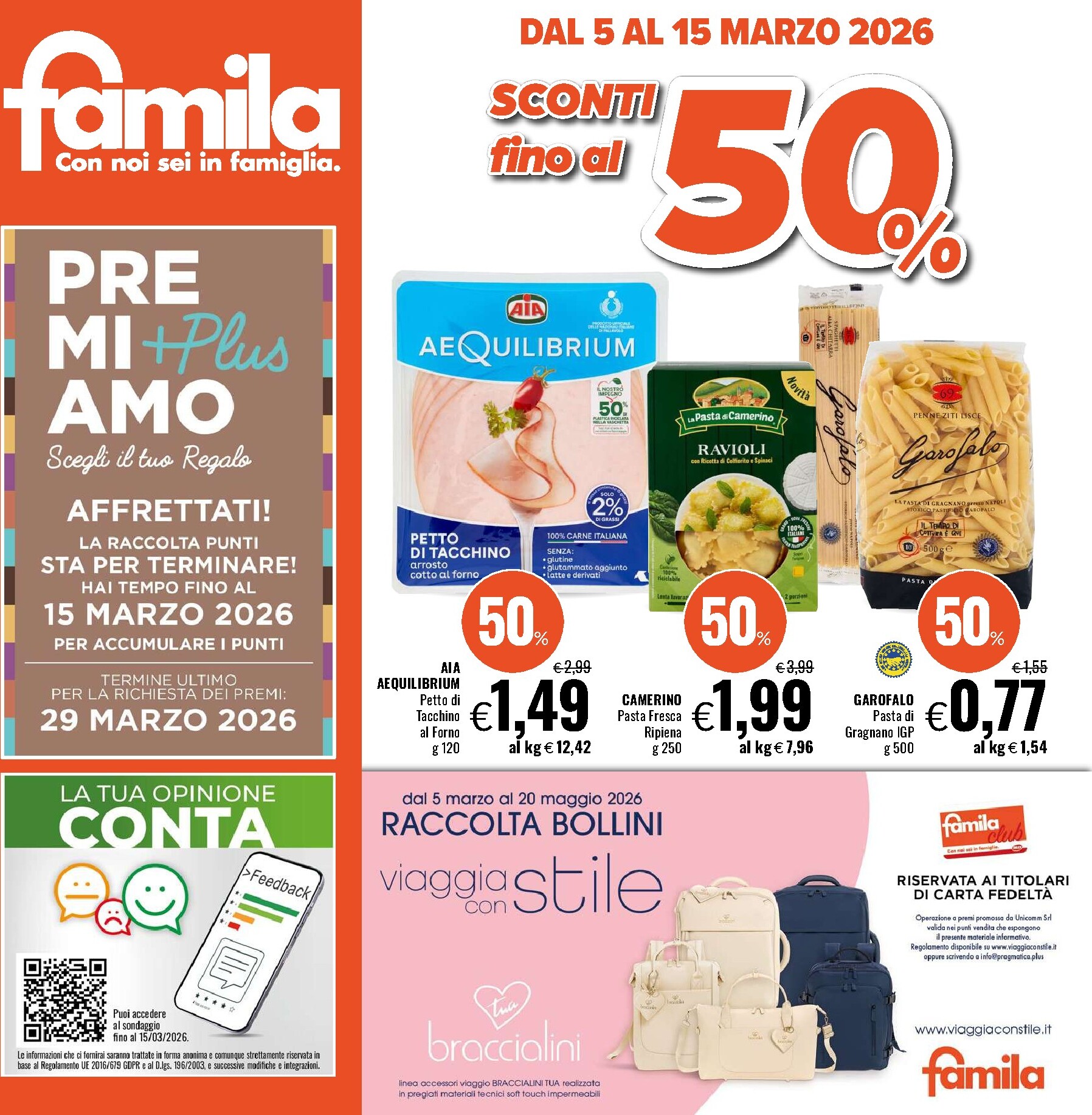 famila - Volantino Famila valido dal 05/03/2026 al 15/03/2026