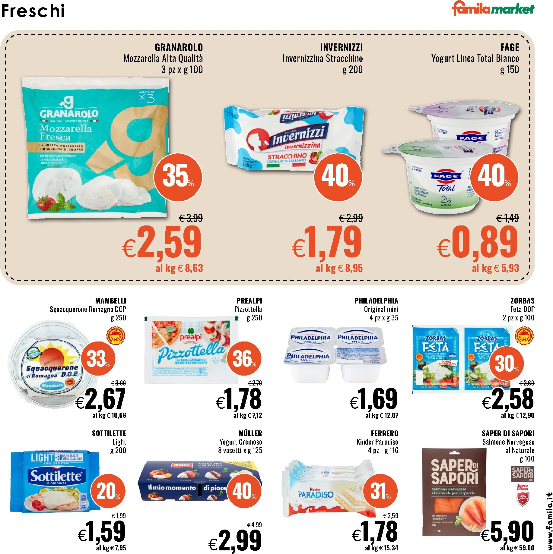 famila - Volantino Famila market valido dal 16/03/2026 al 25/03/2026 - page: 9