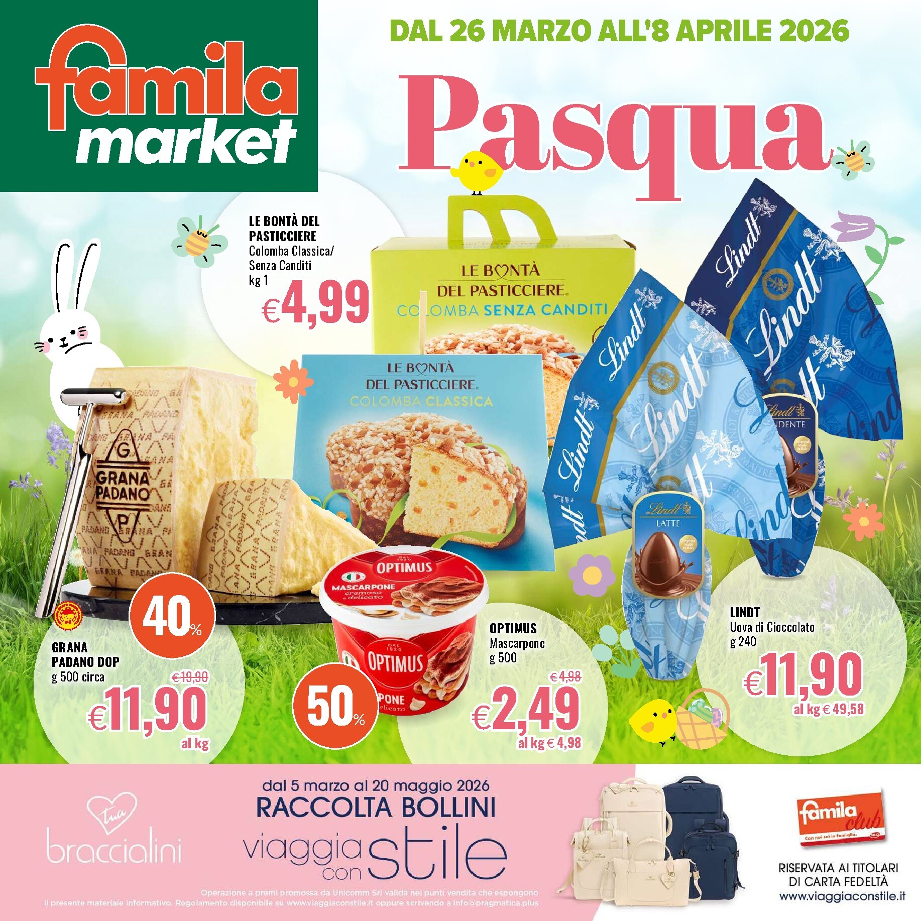 famila - Volantino Famila market valido dal 26/03/2026 al 08/04/2026