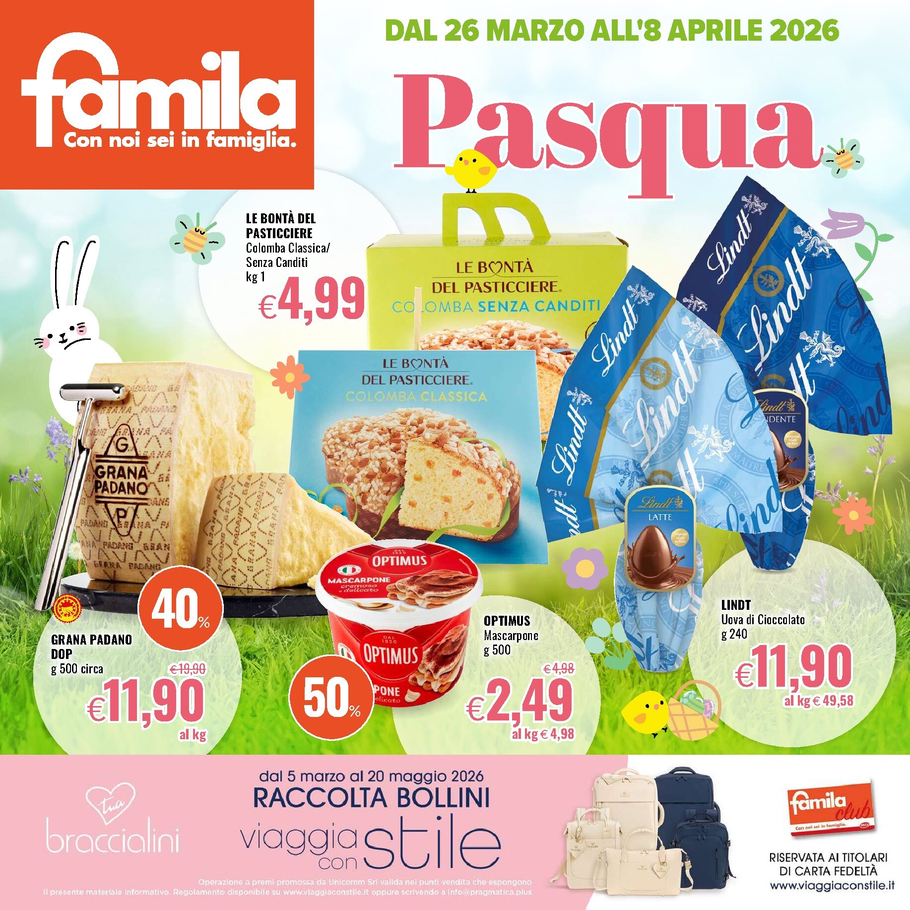 famila - Volantino Famila valido dal 26/03/2026 al 08/04/2026