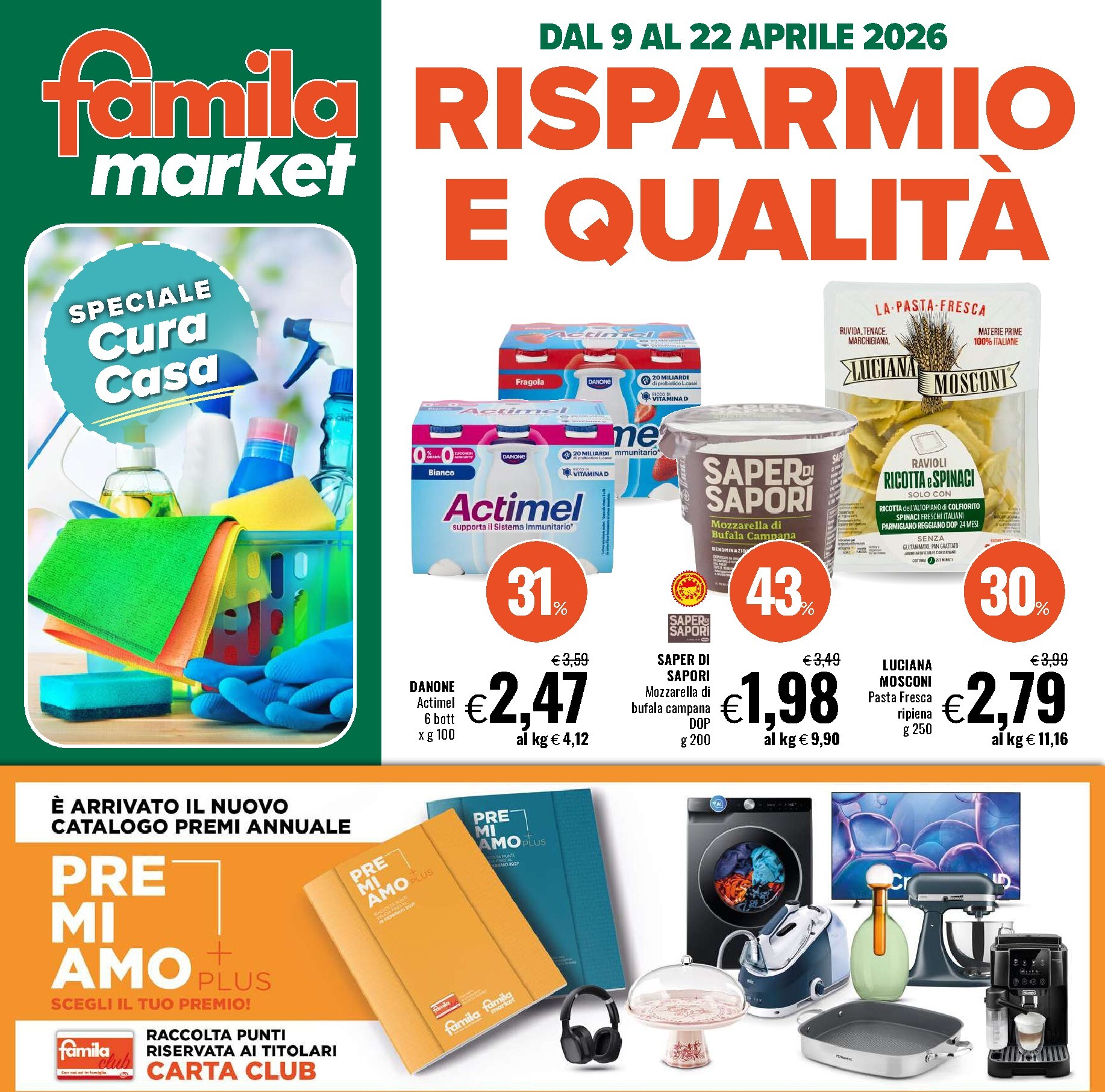 famila - Volantino Famila market valido dal 09/04/2026 al 22/04/2026
