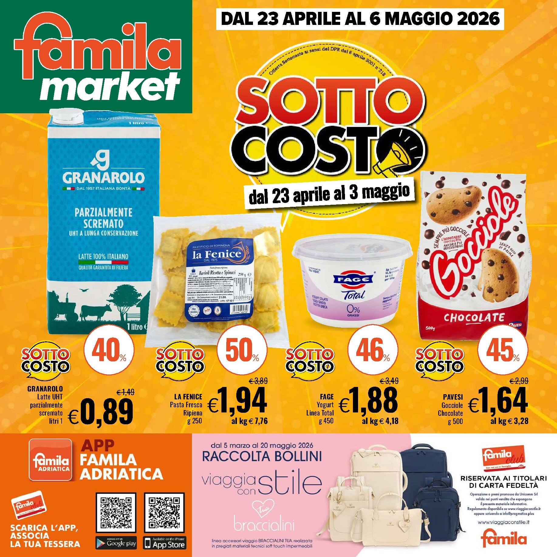 famila - Volantino futuro Famila market valido dal giovedì 23/04/2026 al mercoledì 06/05/2026