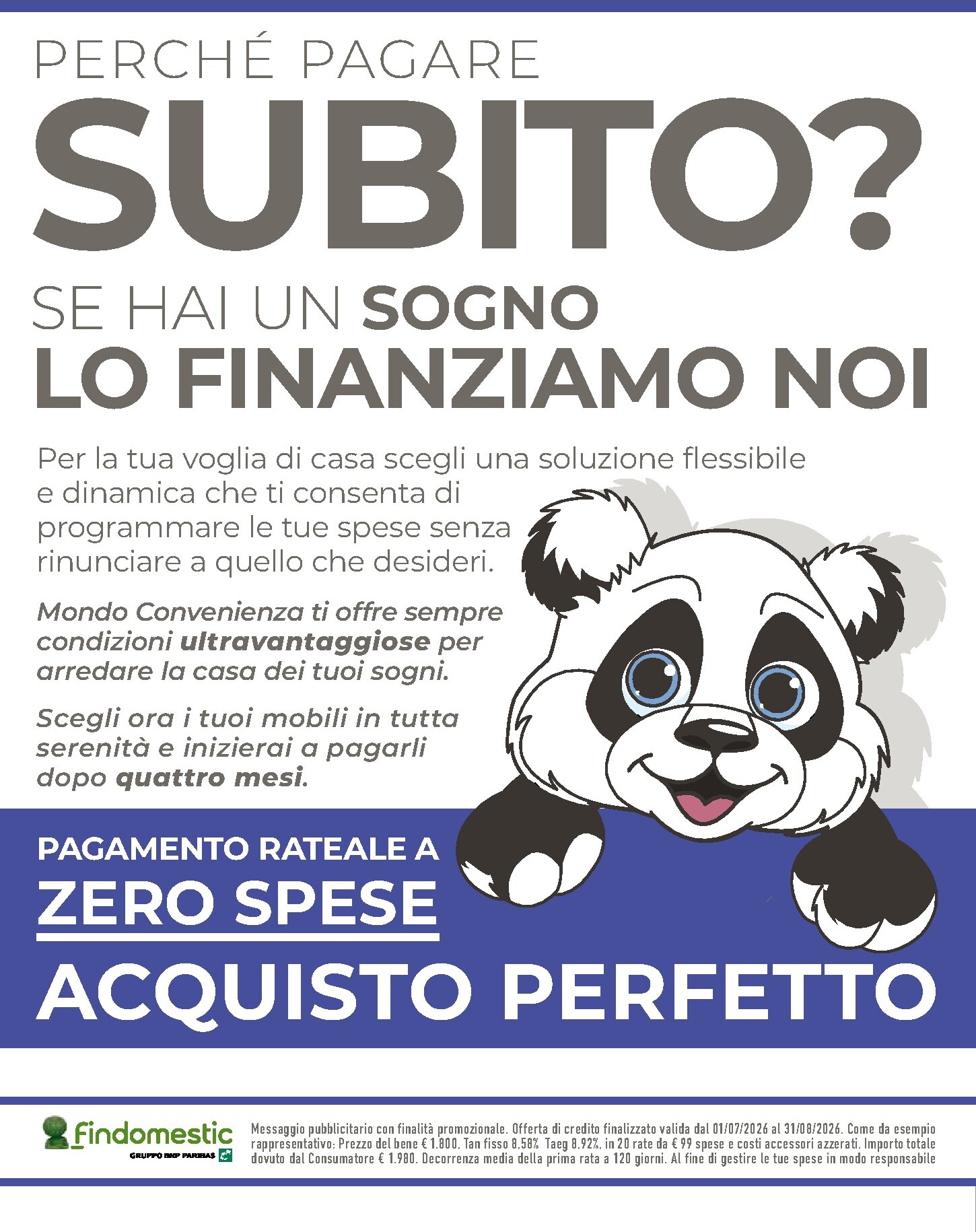 mondo-convenienza - Volantino attuale di Mondo Convenienza - Estate 2026 valido dal mercoledì 01/07/2026 al lunedì 31/08/2026 - page: 2