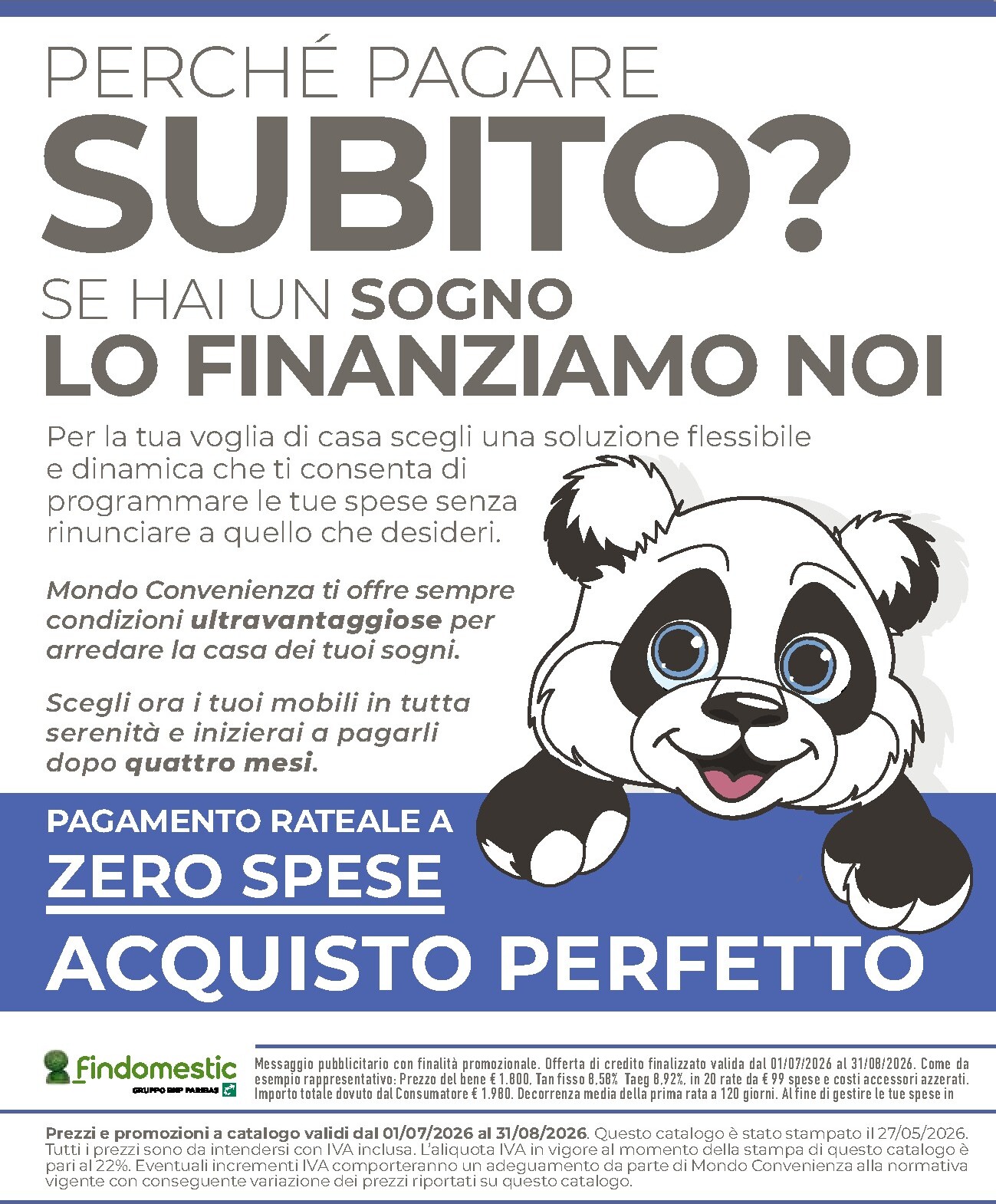 mondo-convenienza - Volantino attuale di Mondo Convenienza - Speciale camere valido dal mercoledì 01/07/2026 al lunedì 31/08/2026 - page: 2