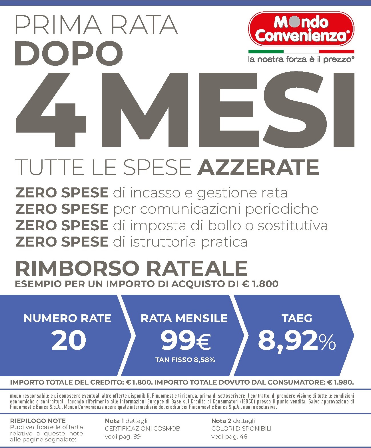 mondo-convenienza - Volantino attuale di Mondo Convenienza - Speciale camere valido dal mercoledì 01/07/2026 al lunedì 31/08/2026 - page: 3