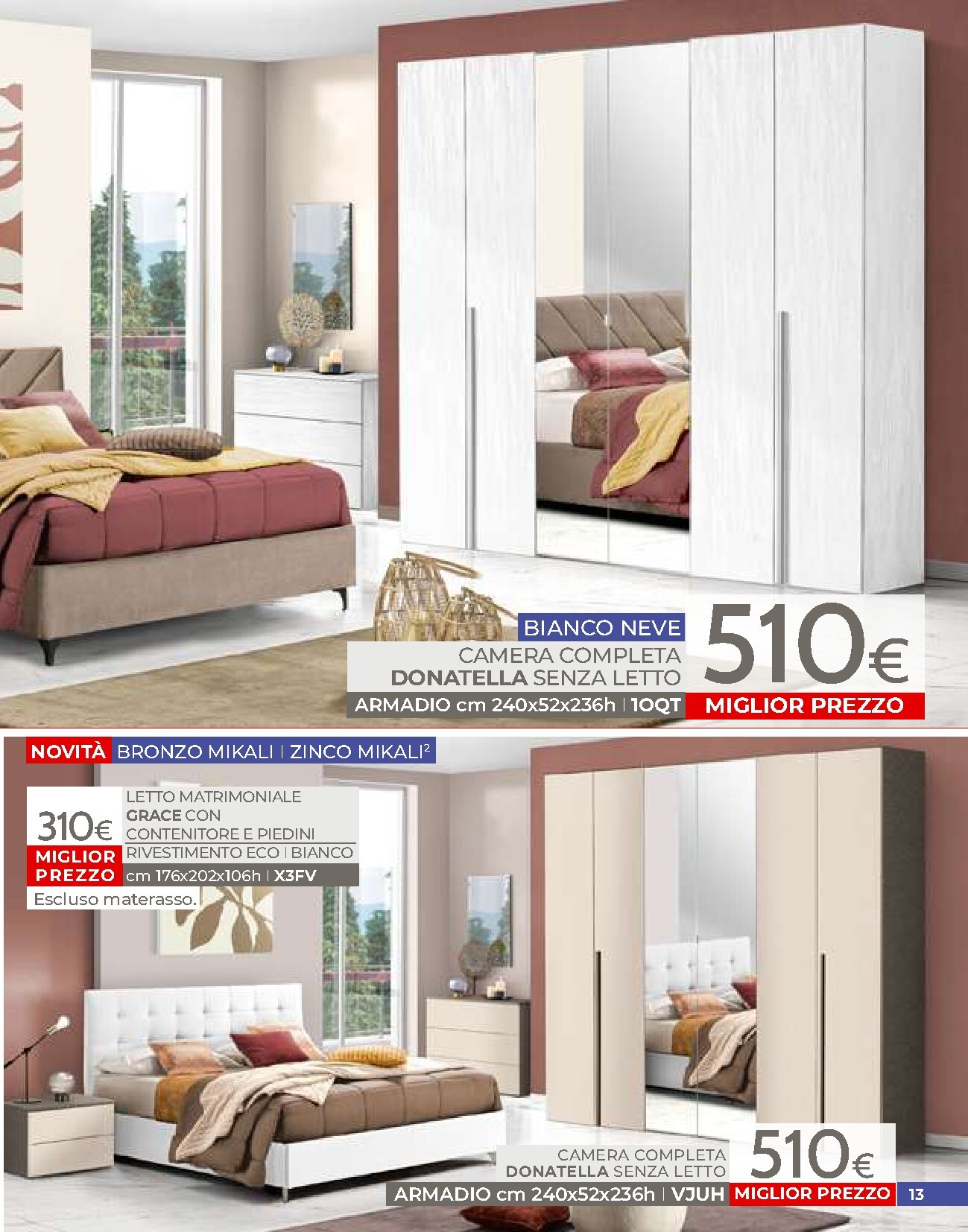 mondo-convenienza - Volantino attuale di Mondo Convenienza - Speciale camere valido dal mercoledì 01/07/2026 al lunedì 31/08/2026 - page: 13