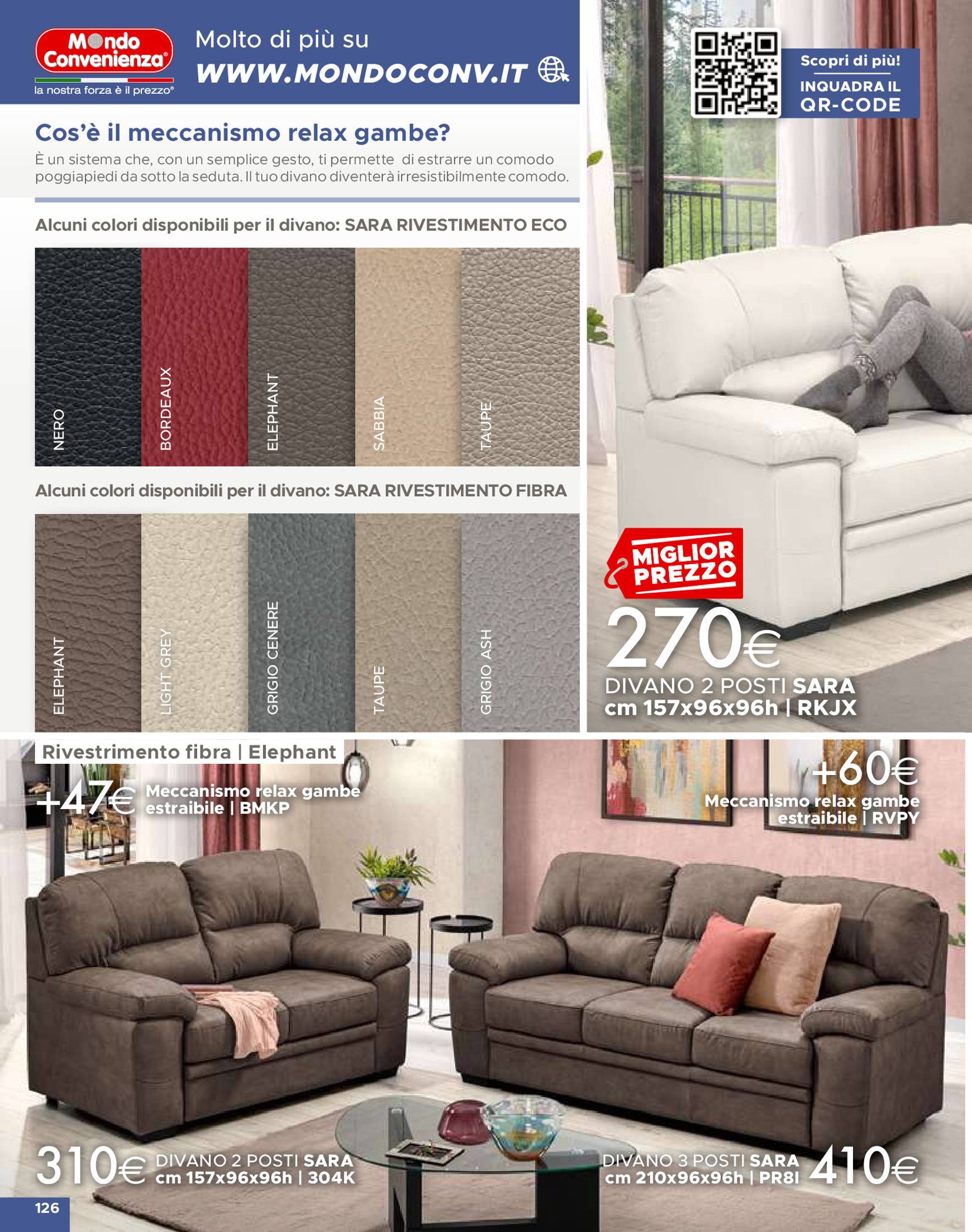 mondo-convenienza - Nuovo volantino Mondo Convenienza - Autunno 2024 03.09. - 31.12. - page: 128 mondo-convenienza - Nuovo volantino Mondo Convenienza - Autunno 2024 03.09. - 31.12. - page: 128