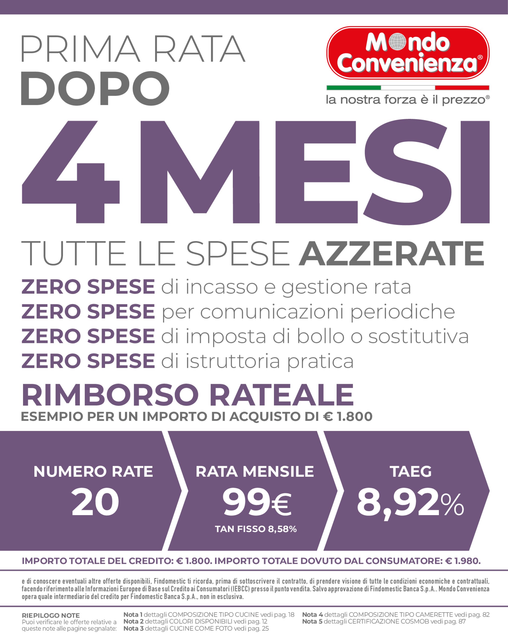 mondo-convenienza - Volantino Mondo Convenienza valido dal 01/04 al 30/06 - page: 3 mondo-convenienza - Volantino Mondo Convenienza valido dal 01/04 al 30/06 - page: 3