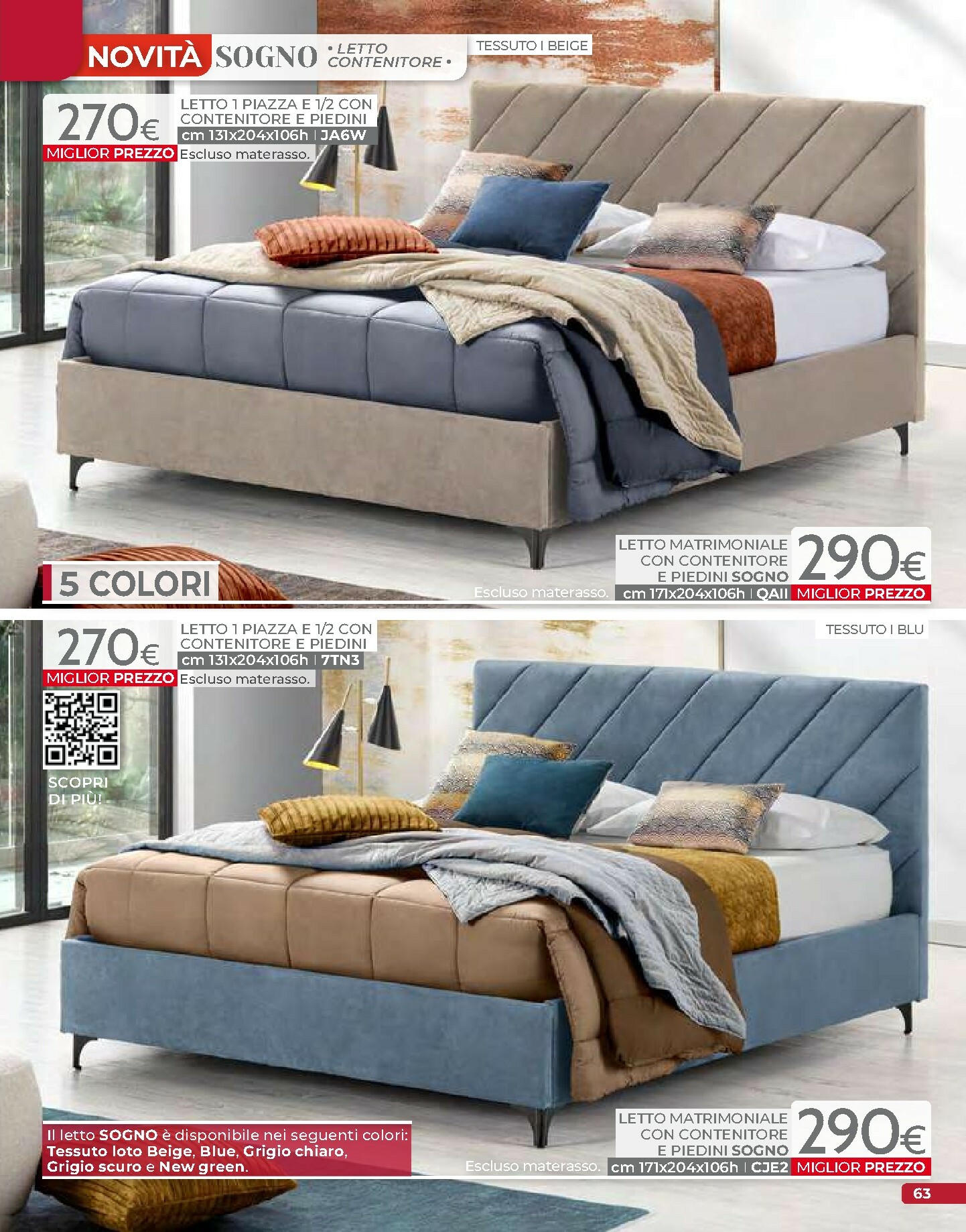 mondo-convenienza - Volantino Mondo Convenienza - Autunno valido dal 01/10 al 31/12 - page: 65