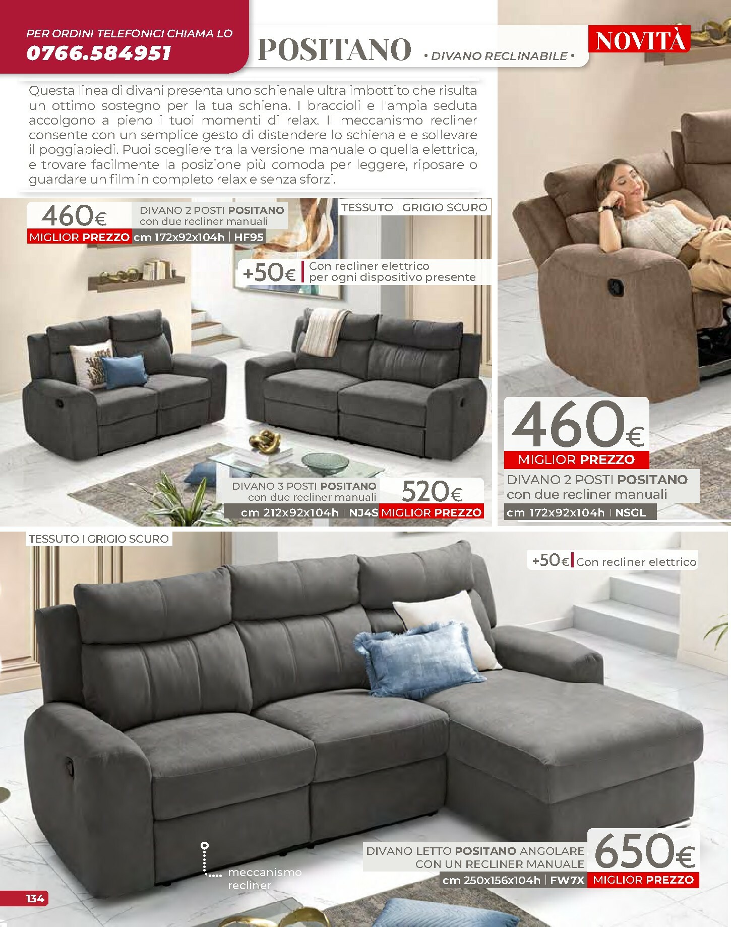 mondo-convenienza - Volantino Mondo Convenienza - Autunno valido dal 01/10 al 31/12 - page: 136