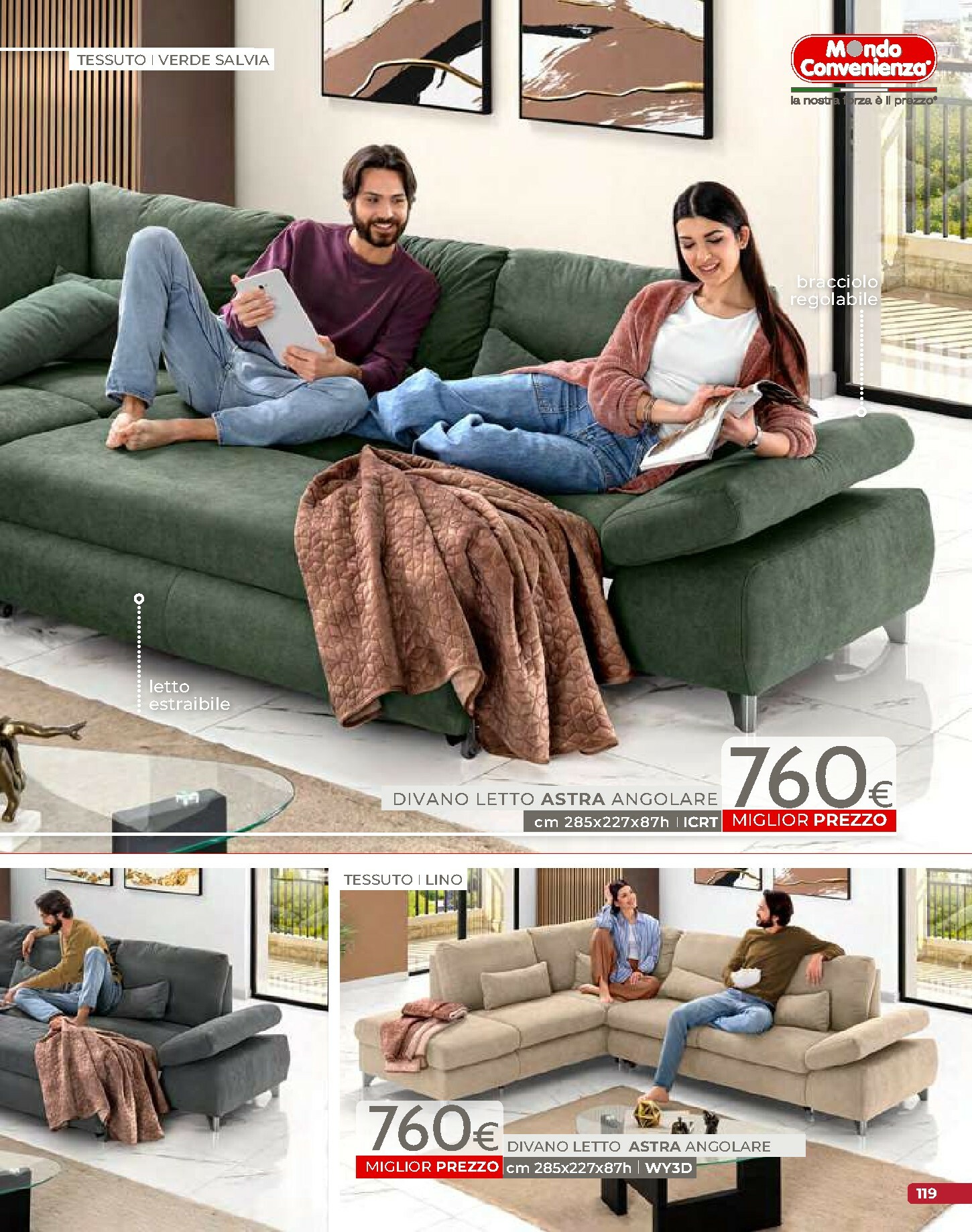 mondo-convenienza - Volantino Mondo Convenienza - Autunno valido dal 01/10 al 31/12 - page: 121