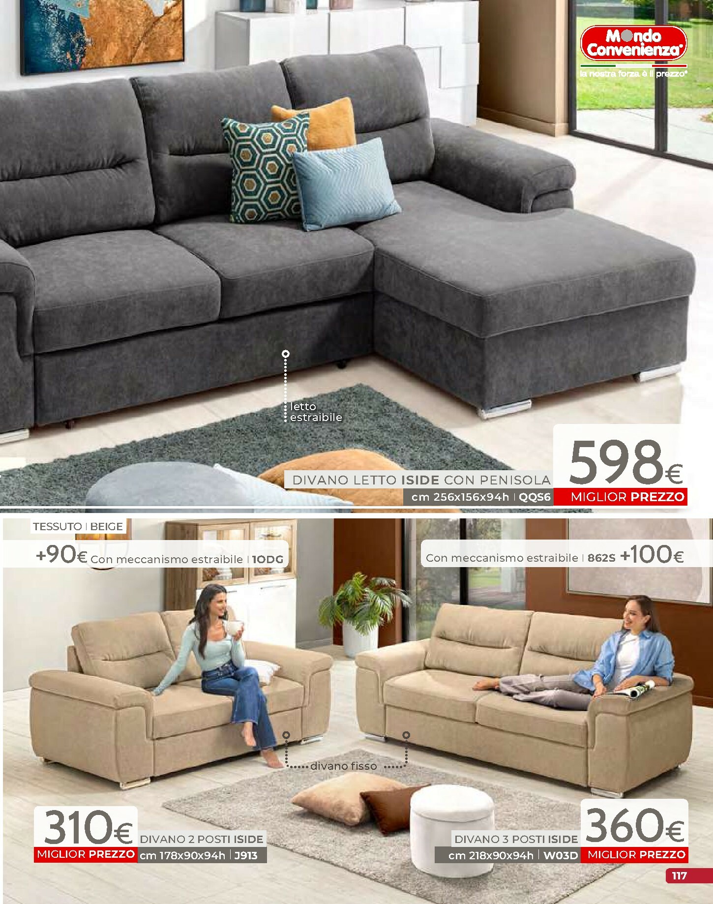 mondo-convenienza - Volantino Mondo Convenienza - Autunno valido dal 01/10 al 31/12 - page: 119