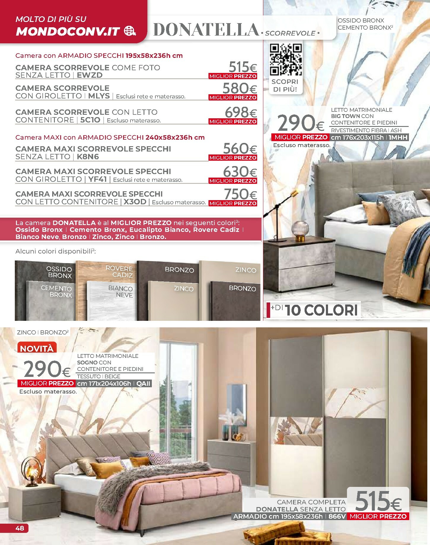 mondo-convenienza - Volantino Mondo Convenienza - Autunno valido dal 01/10 al 31/12 - page: 50