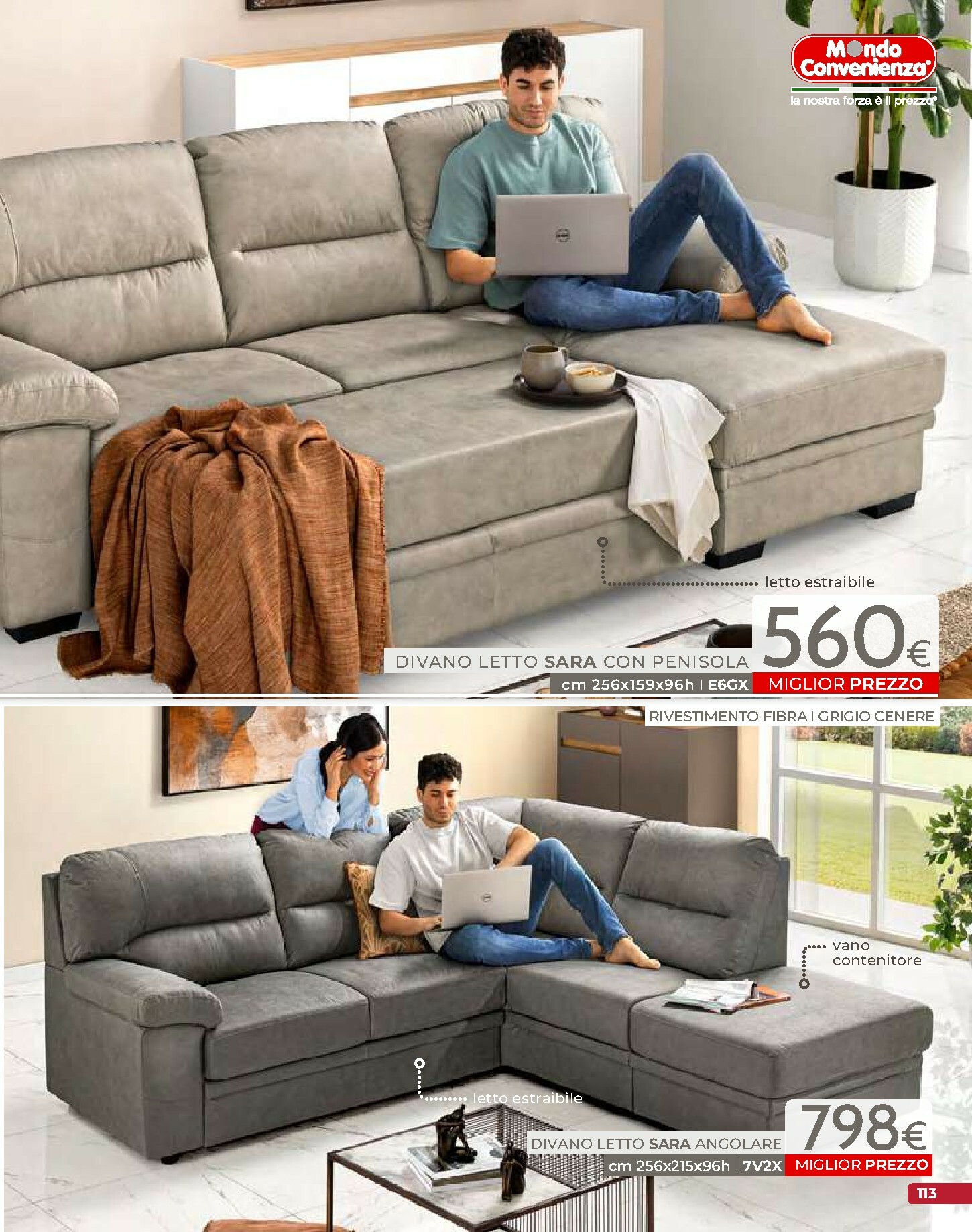 mondo-convenienza - Volantino Mondo Convenienza - Autunno valido dal 01/10 al 31/12 - page: 115