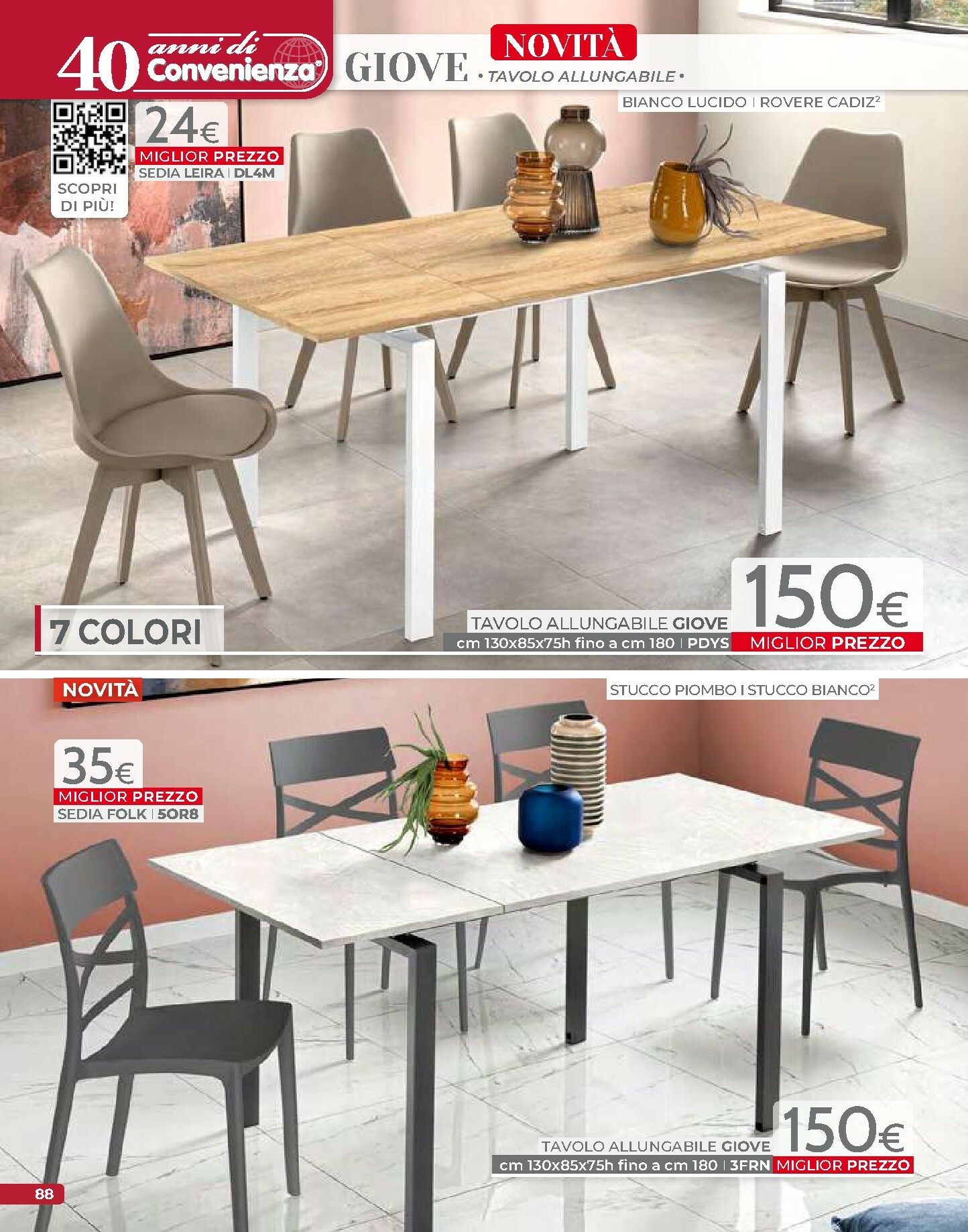 mondo-convenienza - Volantino Mondo Convenienza - Autunno valido dal 01/10 al 31/12 - page: 90