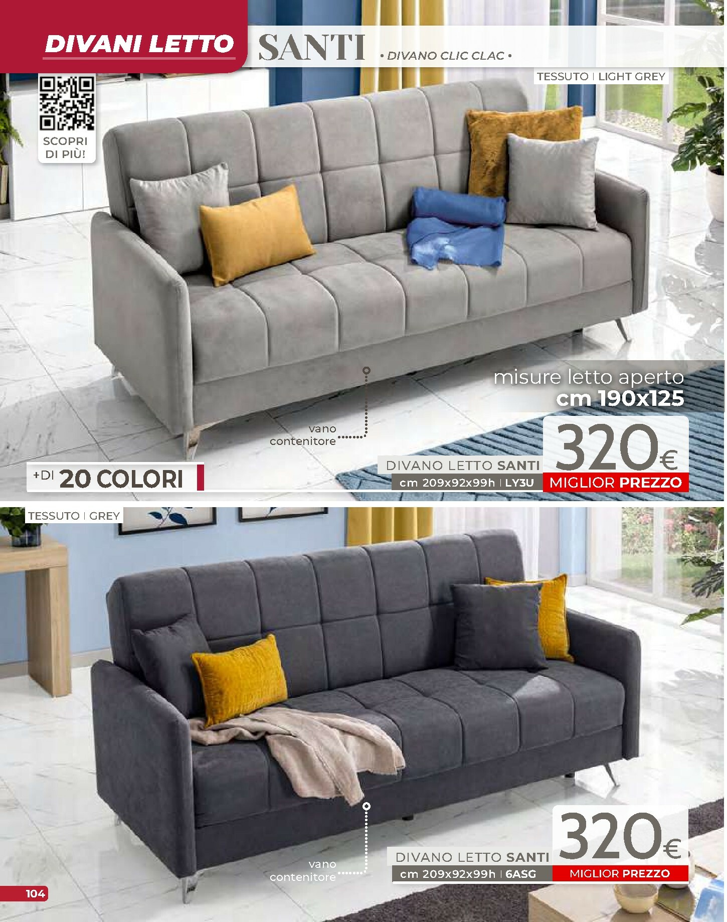 mondo-convenienza - Volantino Mondo Convenienza - Autunno valido dal 01/10 al 31/12 - page: 106