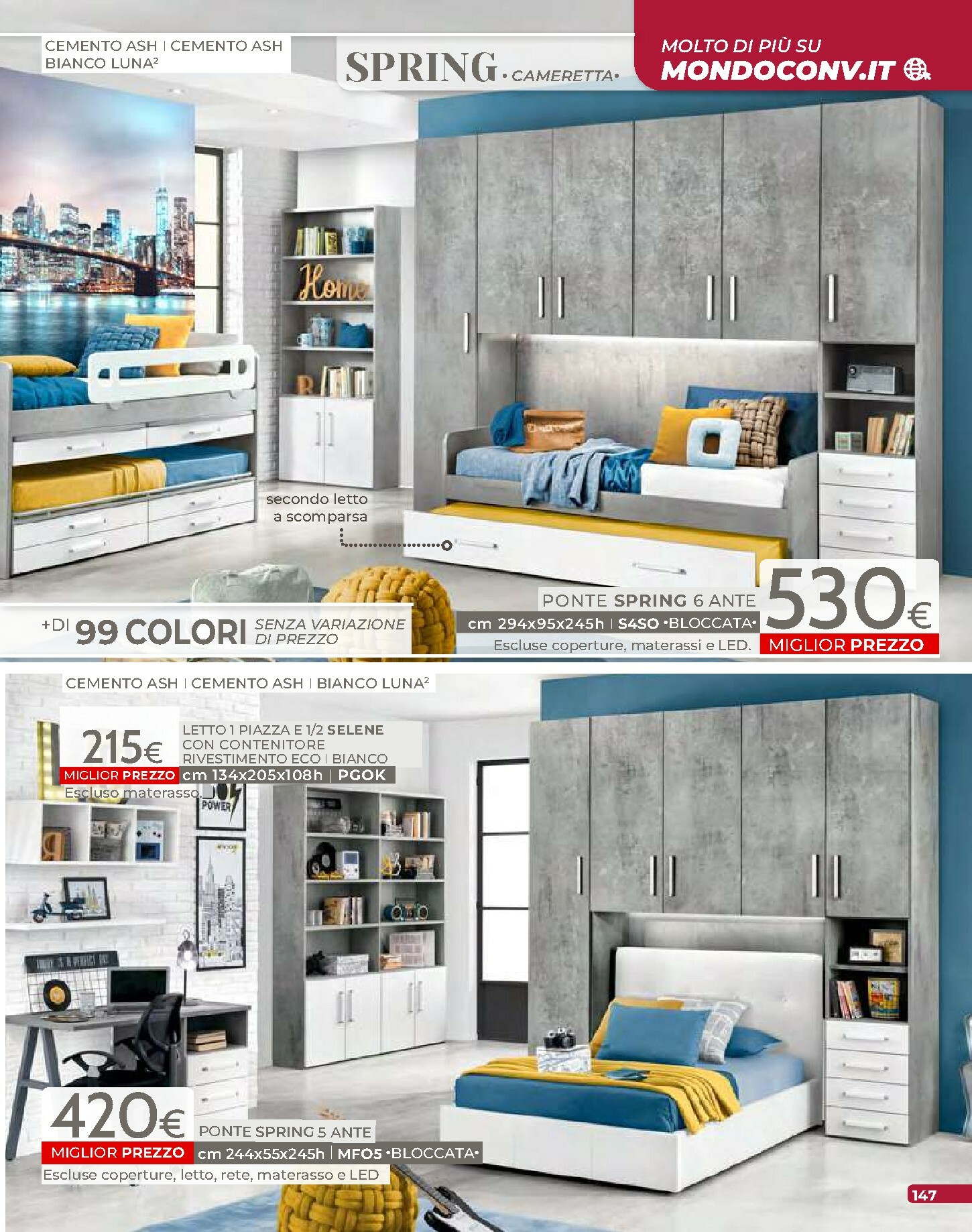 mondo-convenienza - Volantino Mondo Convenienza - Autunno valido dal 01/10 al 31/12 - page: 149