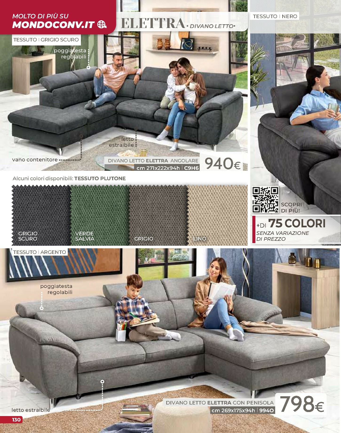 mondo-convenienza - Volantino Mondo Convenienza - Autunno valido dal 01/10 al 31/12 - page: 132