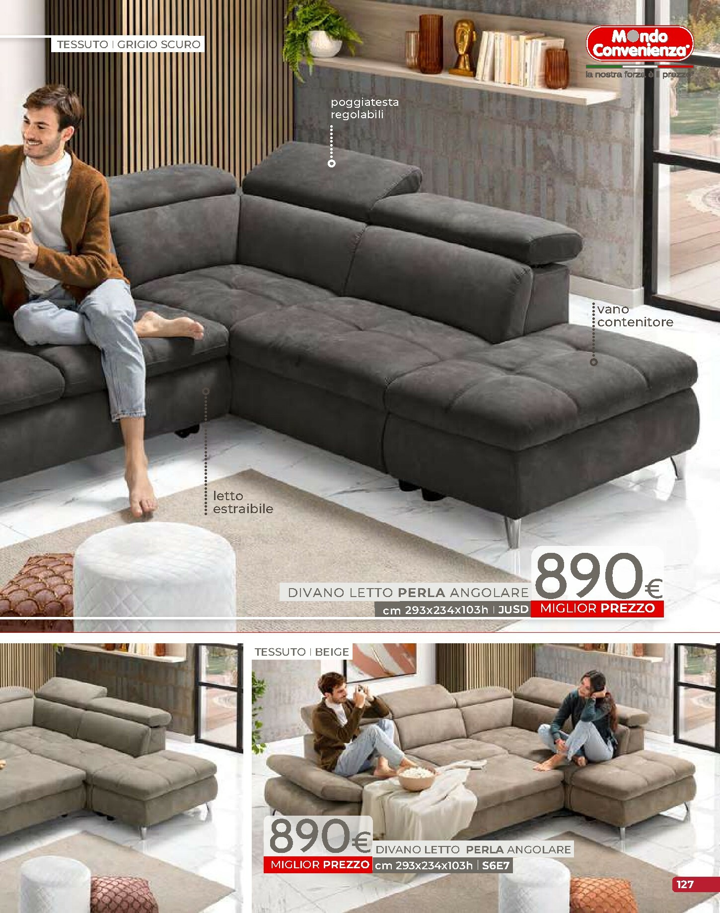 mondo-convenienza - Volantino Mondo Convenienza - Autunno valido dal 01/10 al 31/12 - page: 129
