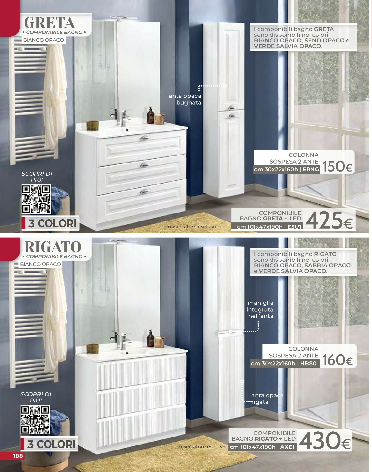 mondo-convenienza - Volantino Mondo Convenienza - Autunno valido dal 01/10 al 31/12 - page: 190