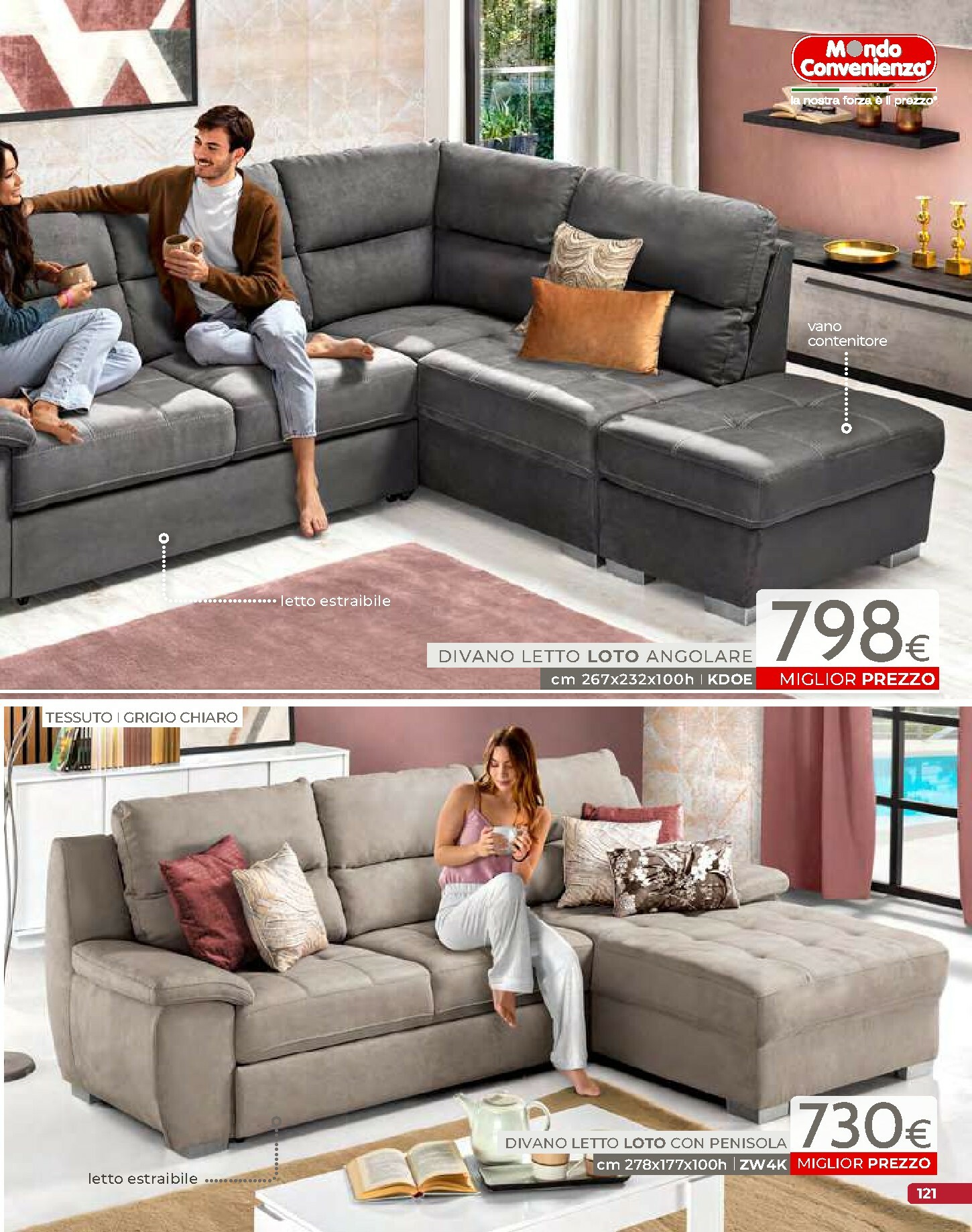 mondo-convenienza - Volantino Mondo Convenienza - Autunno valido dal 01/10 al 31/12 - page: 123