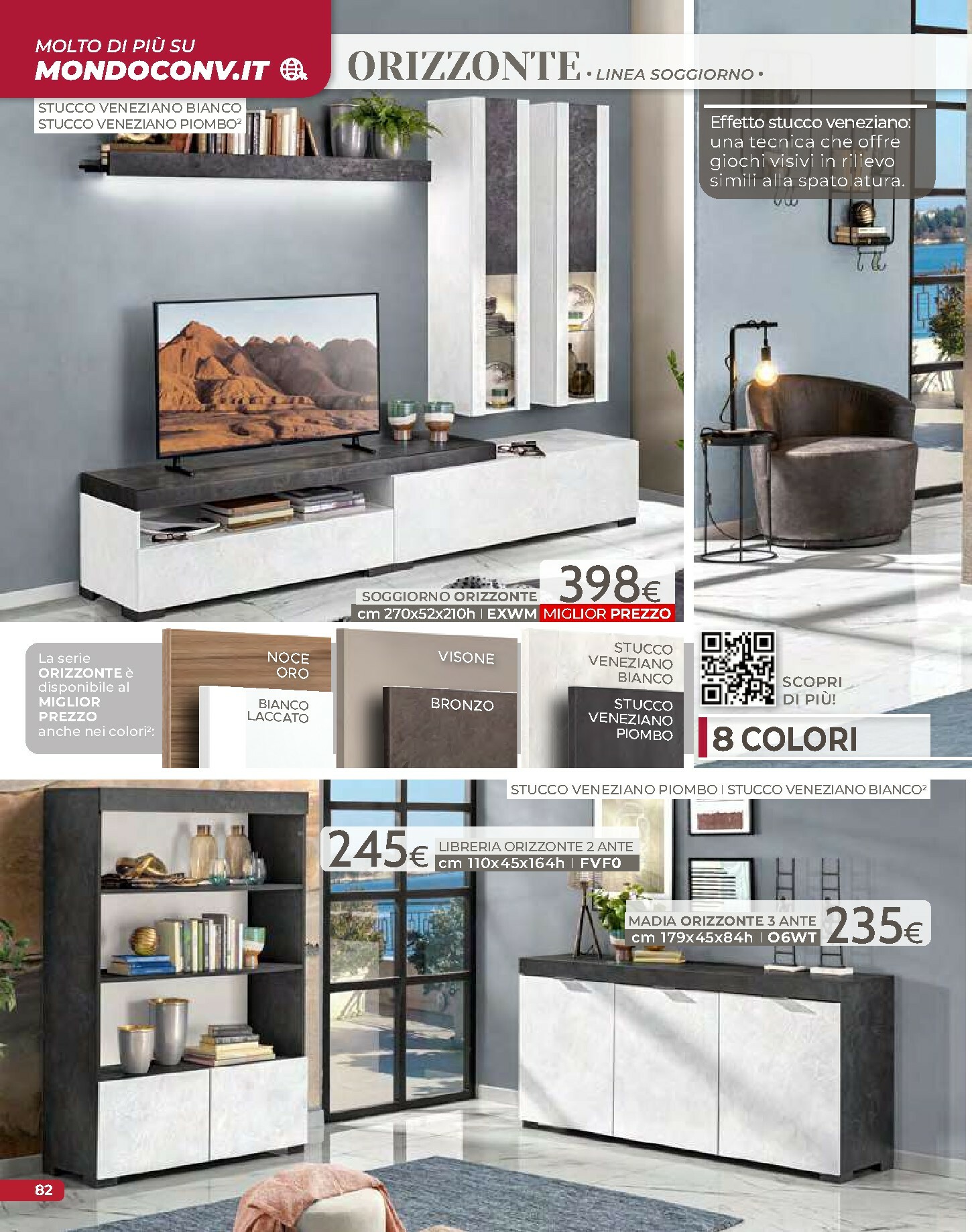 mondo-convenienza - Volantino Mondo Convenienza - Autunno valido dal 01/10 al 31/12 - page: 84