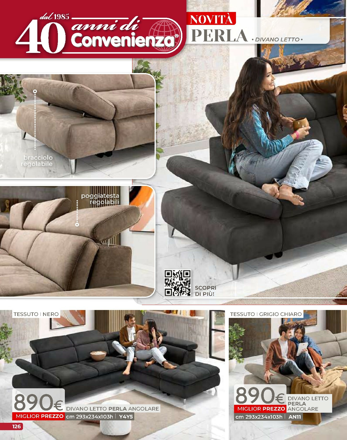 mondo-convenienza - Volantino Mondo Convenienza - Autunno valido dal 01/10 al 31/12 - page: 128