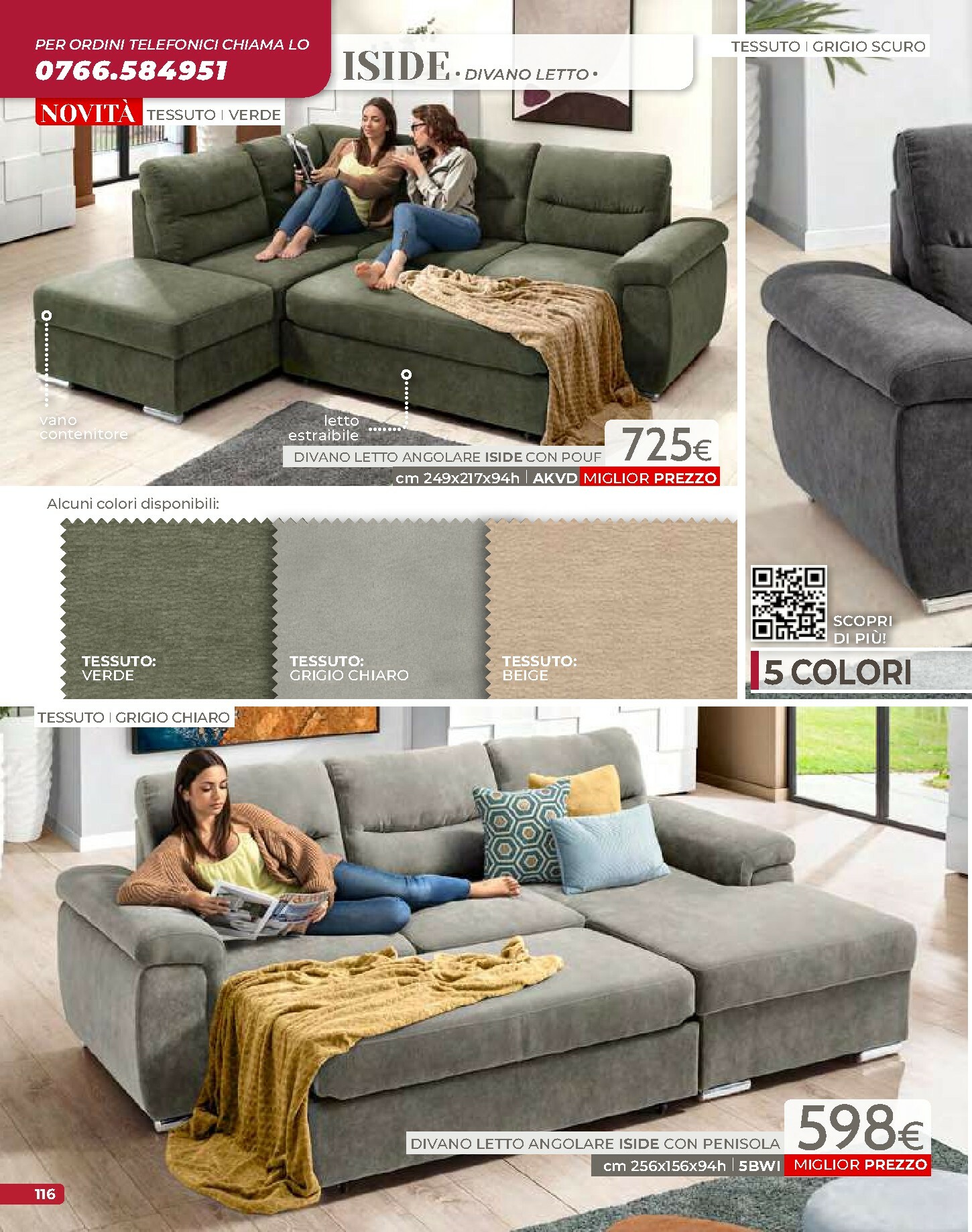 mondo-convenienza - Volantino Mondo Convenienza - Autunno valido dal 01/10 al 31/12 - page: 118