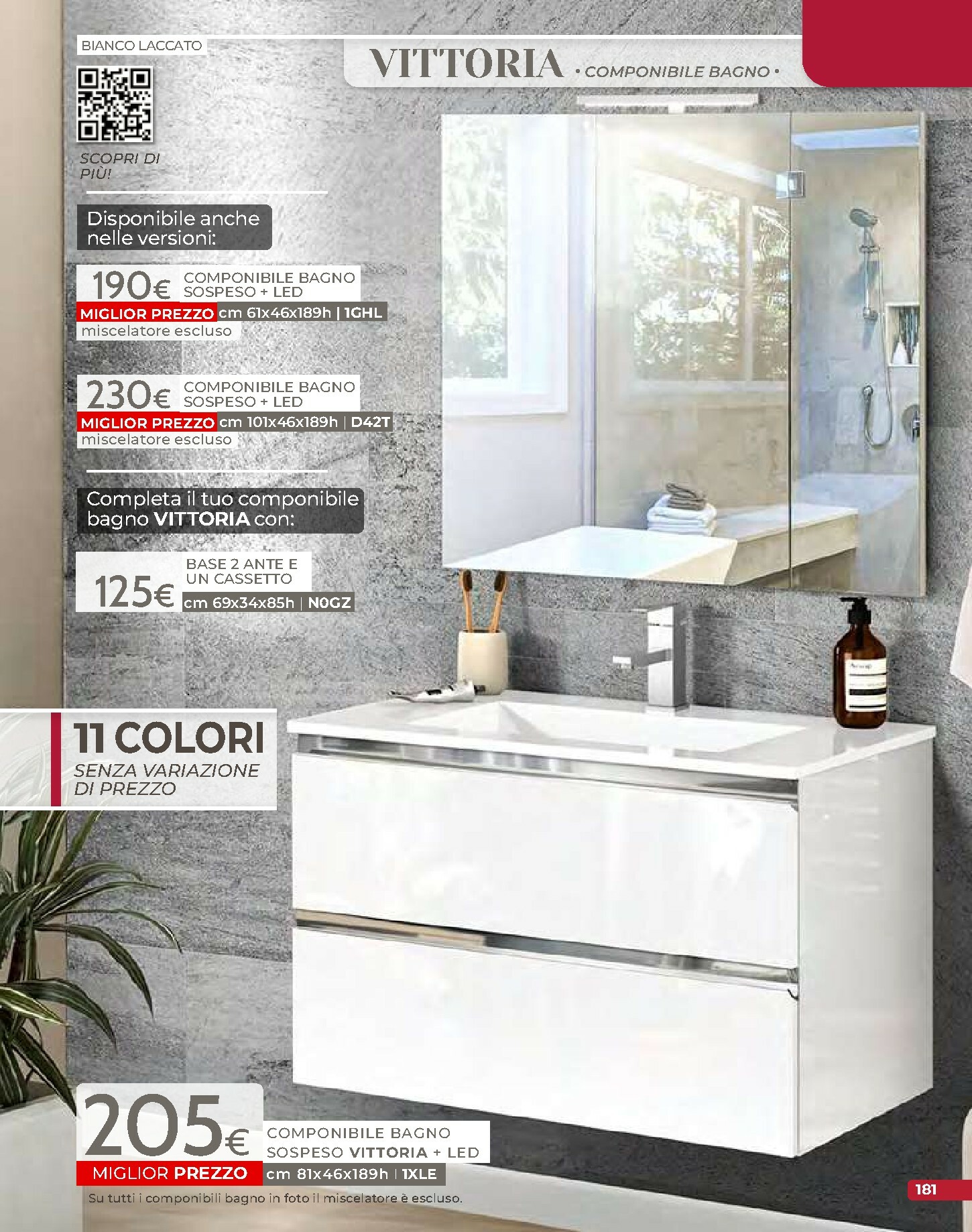 mondo-convenienza - Volantino Mondo Convenienza - Autunno valido dal 01/10 al 31/12 - page: 183