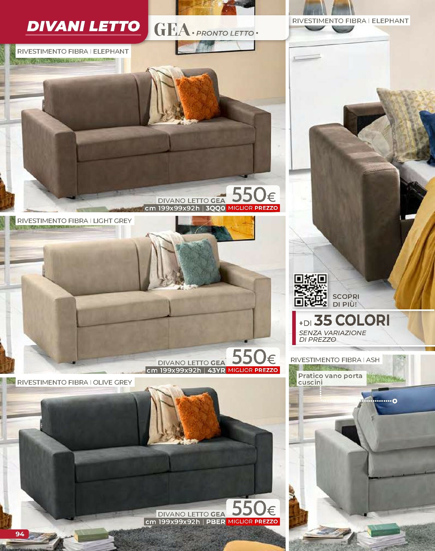 mondo-convenienza - Volantino Mondo Convenienza - Autunno valido dal 01/10 al 31/12 - page: 96