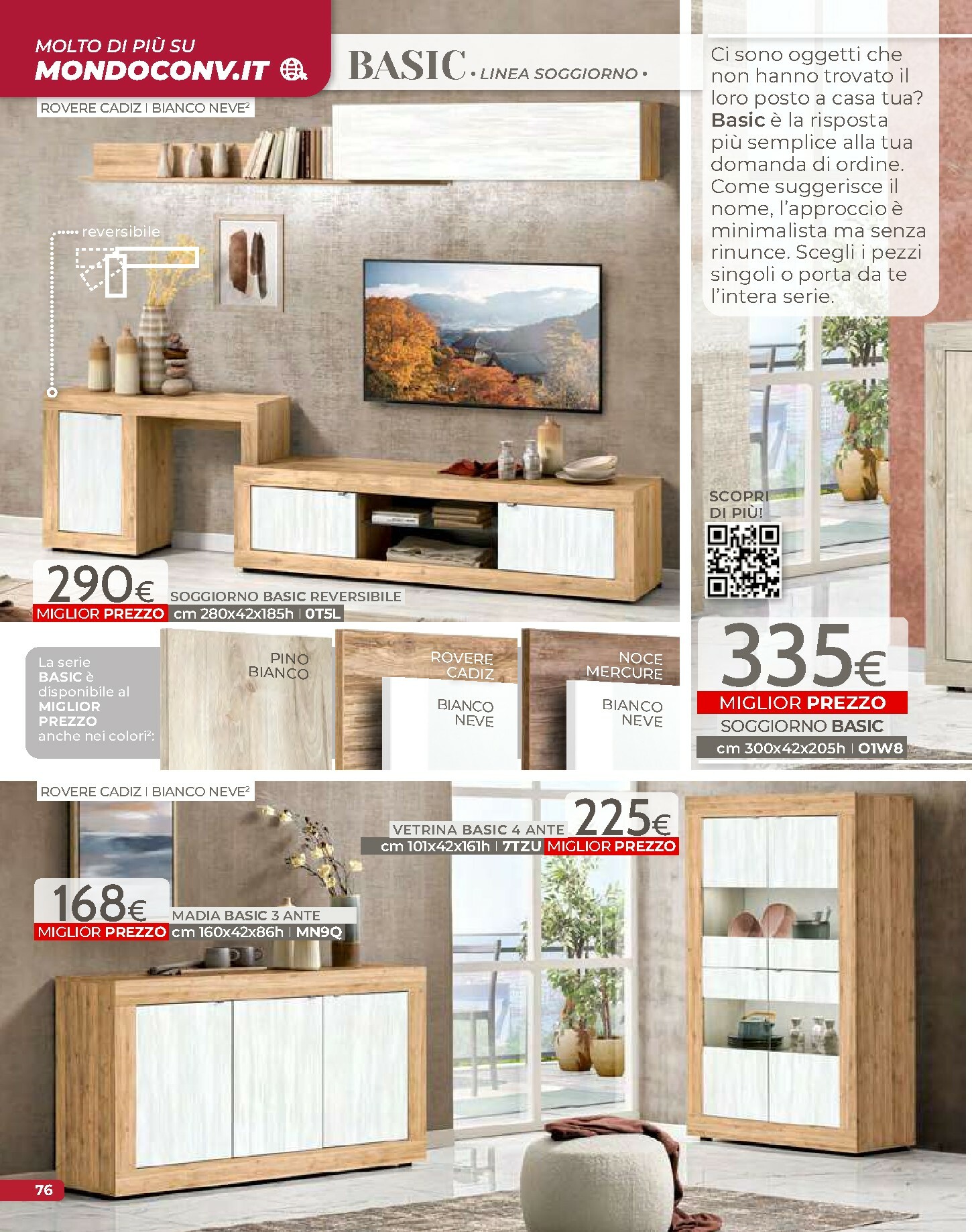mondo-convenienza - Volantino Mondo Convenienza - Autunno valido dal 01/10 al 31/12 - page: 78
