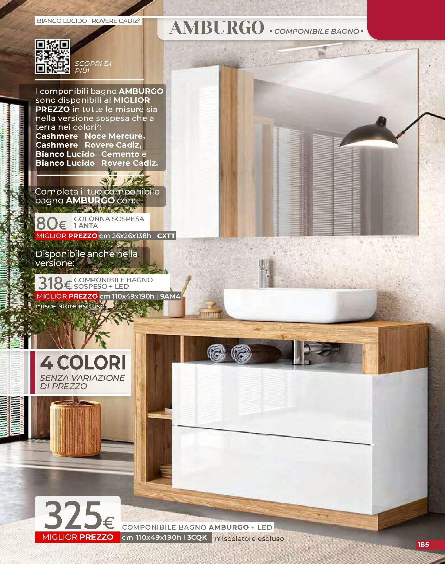 mondo-convenienza - Volantino Mondo Convenienza - Autunno valido dal 01/10 al 31/12 - page: 187