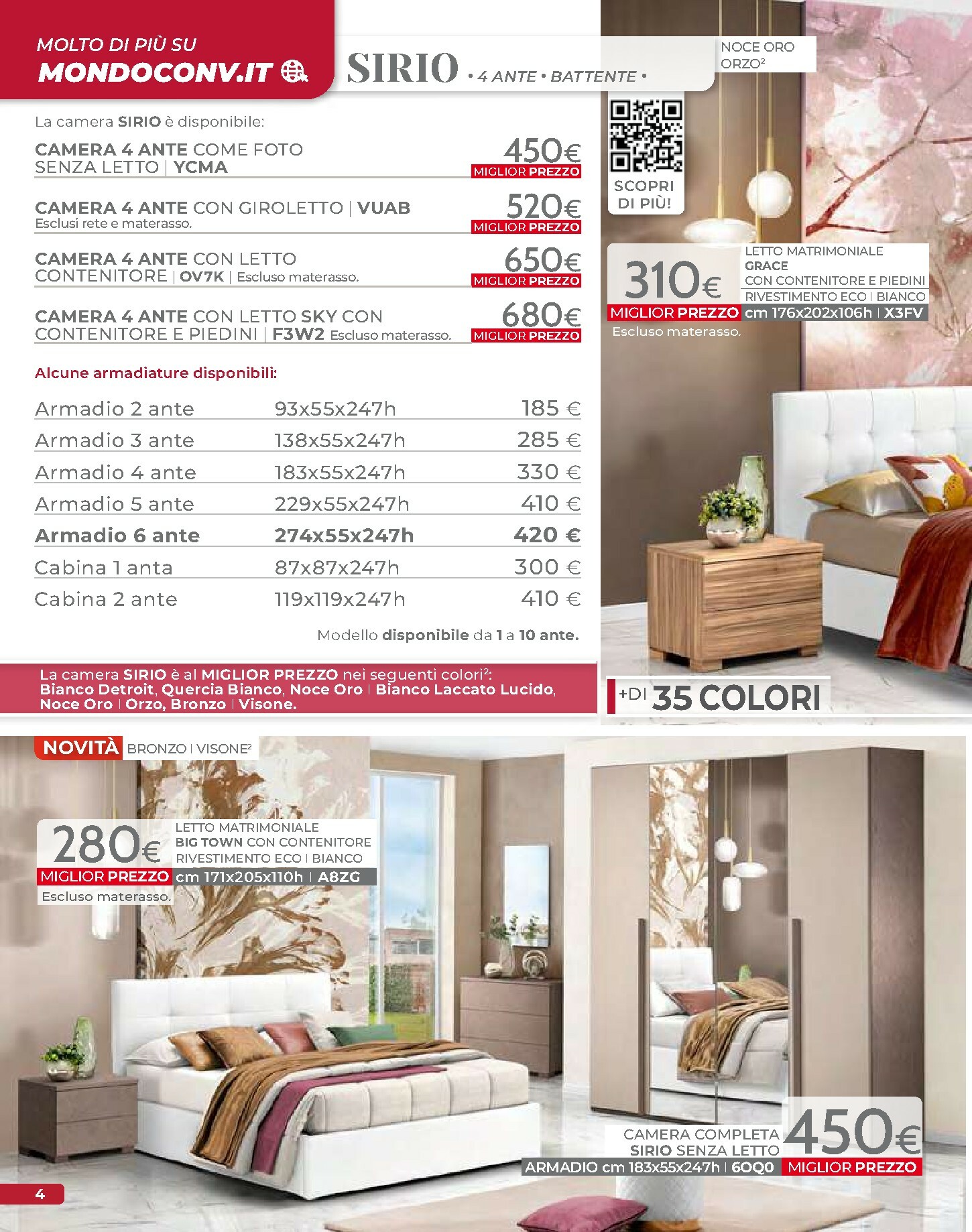 mondo-convenienza - Volantino Mondo Convenienza - Autunno valido dal 01/10 al 31/12 - page: 6