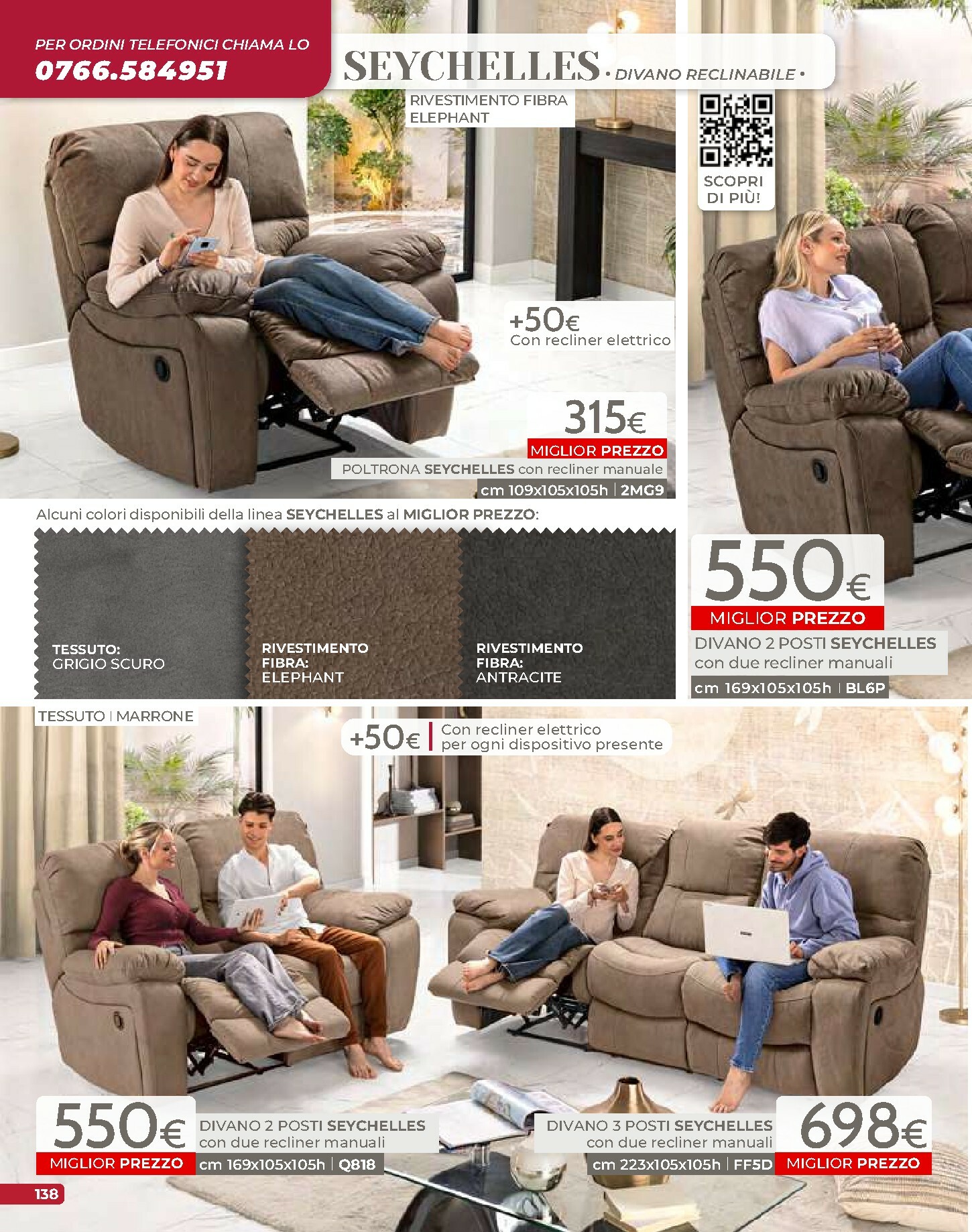 mondo-convenienza - Volantino Mondo Convenienza - Autunno valido dal 01/10 al 31/12 - page: 140