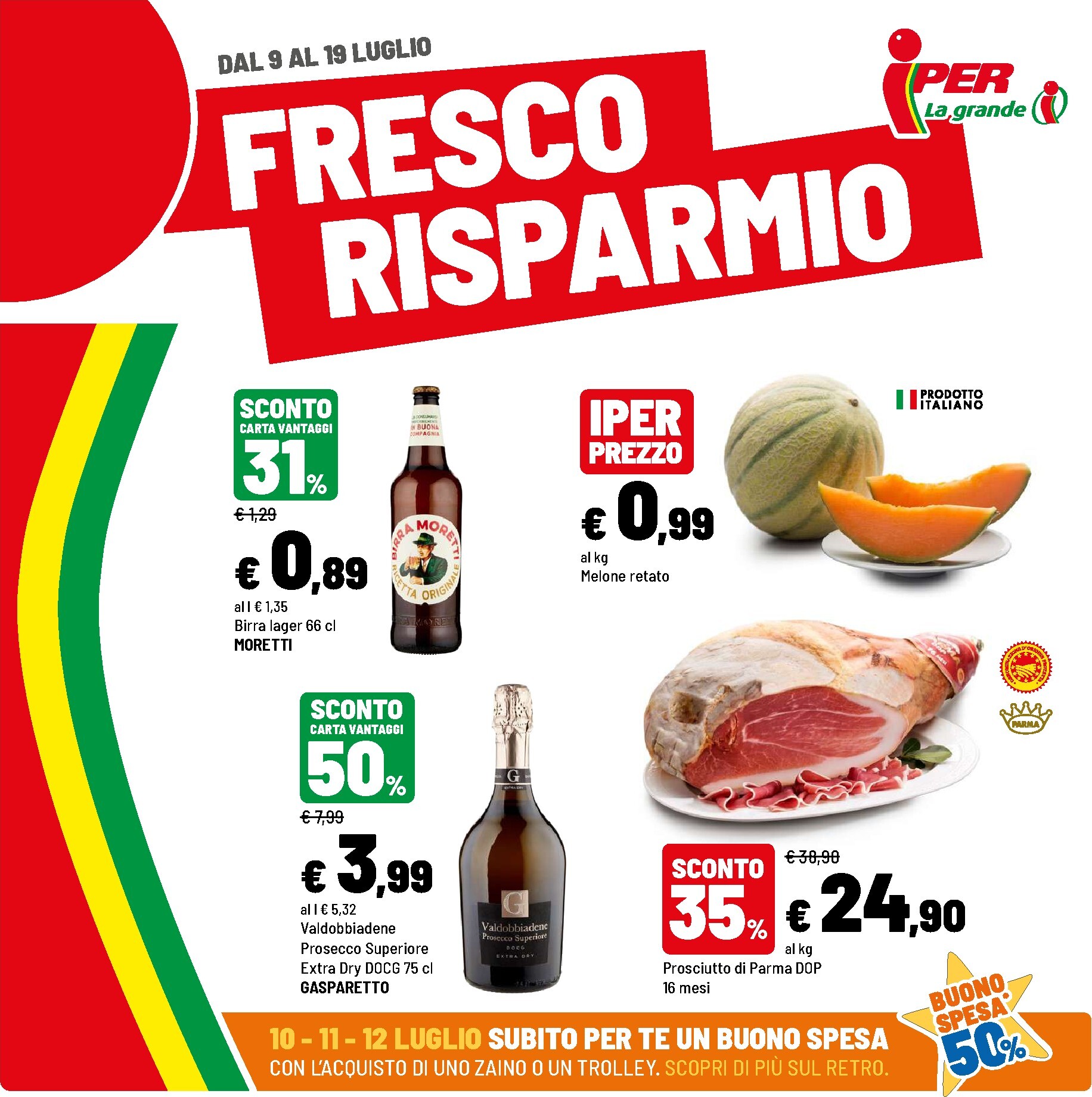 iper - Volantino attuale di Iper valido dal giovedì 09/07/2026 al domenica 19/07/2026