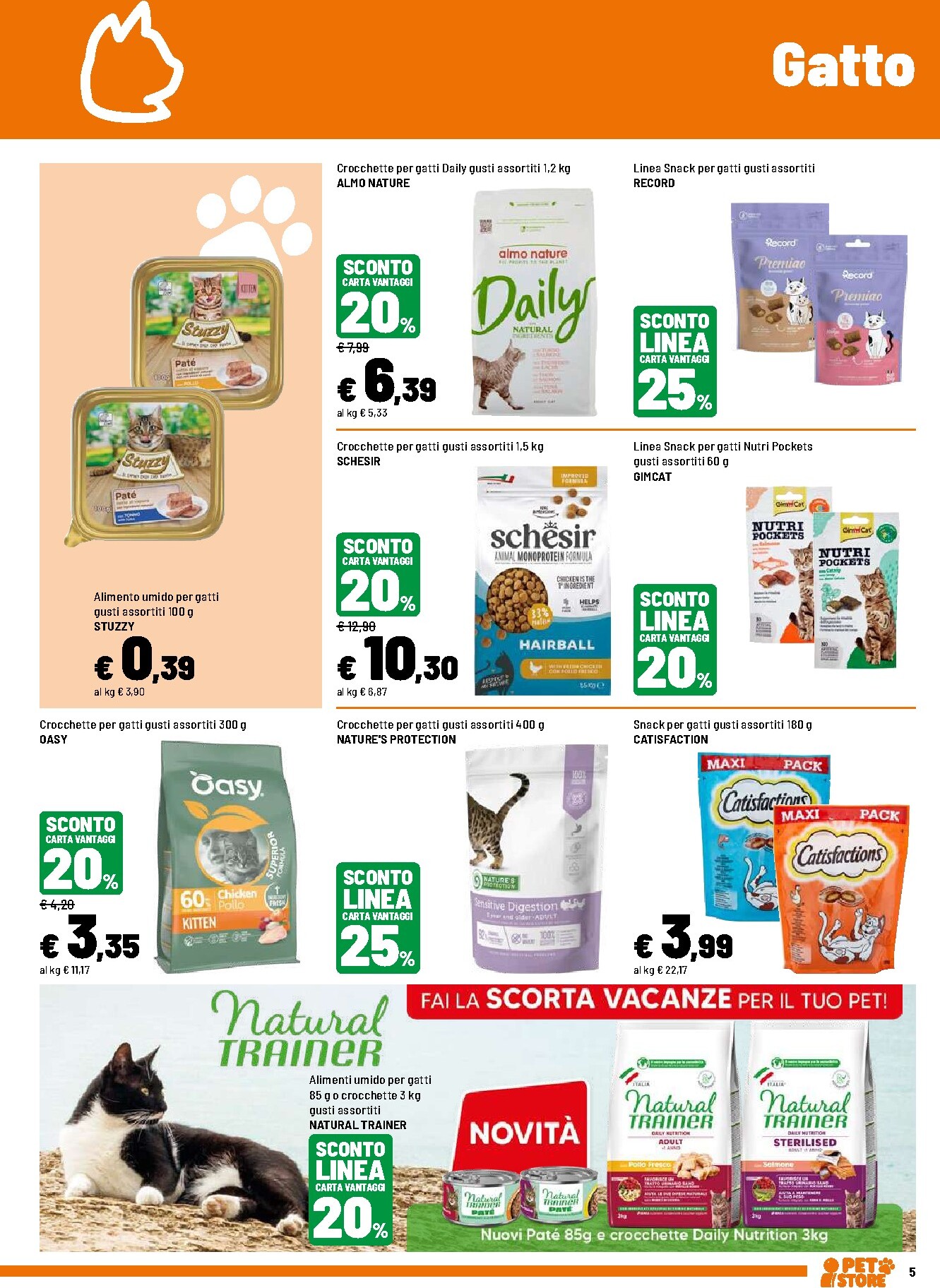 iper - Volantino futuro Iper - Pet Store valido dal mercoledì 29/07/2026 al lunedì 31/08/2026 - page: 5
