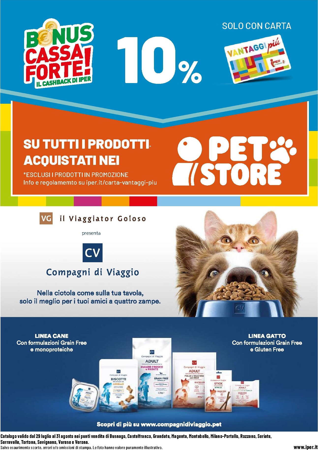 iper - Volantino futuro Iper - Pet Store valido dal mercoledì 29/07/2026 al lunedì 31/08/2026 - page: 8