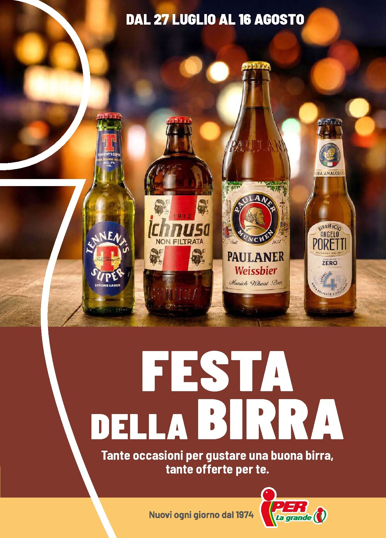 iper - Volantino attuale di Iper - Festa Della Birra valido dal lunedì 27/07/2026 al domenica 16/08/2026