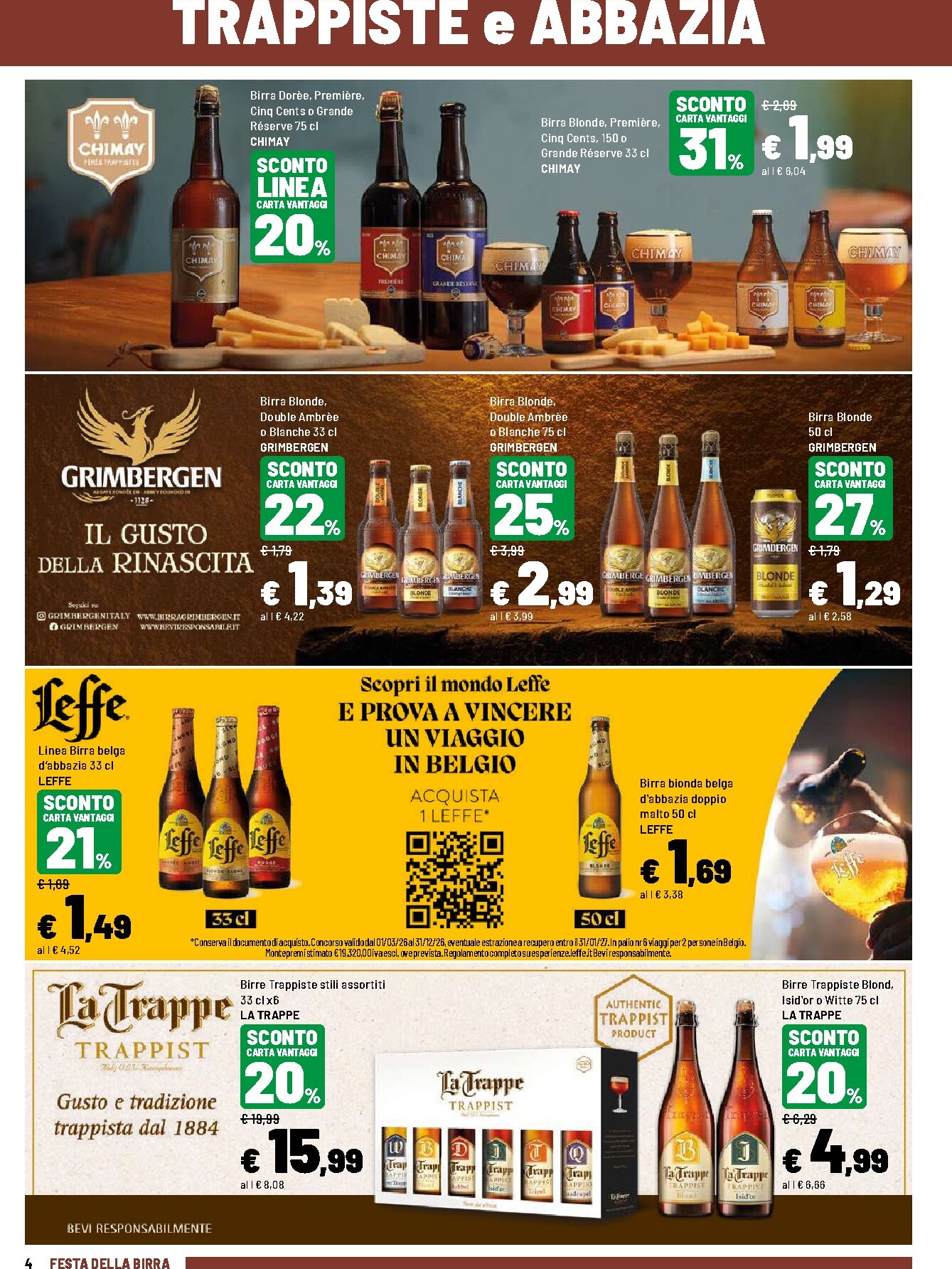 iper - Volantino attuale di Iper - Festa Della Birra valido dal lunedì 27/07/2026 al domenica 16/08/2026 - page: 4