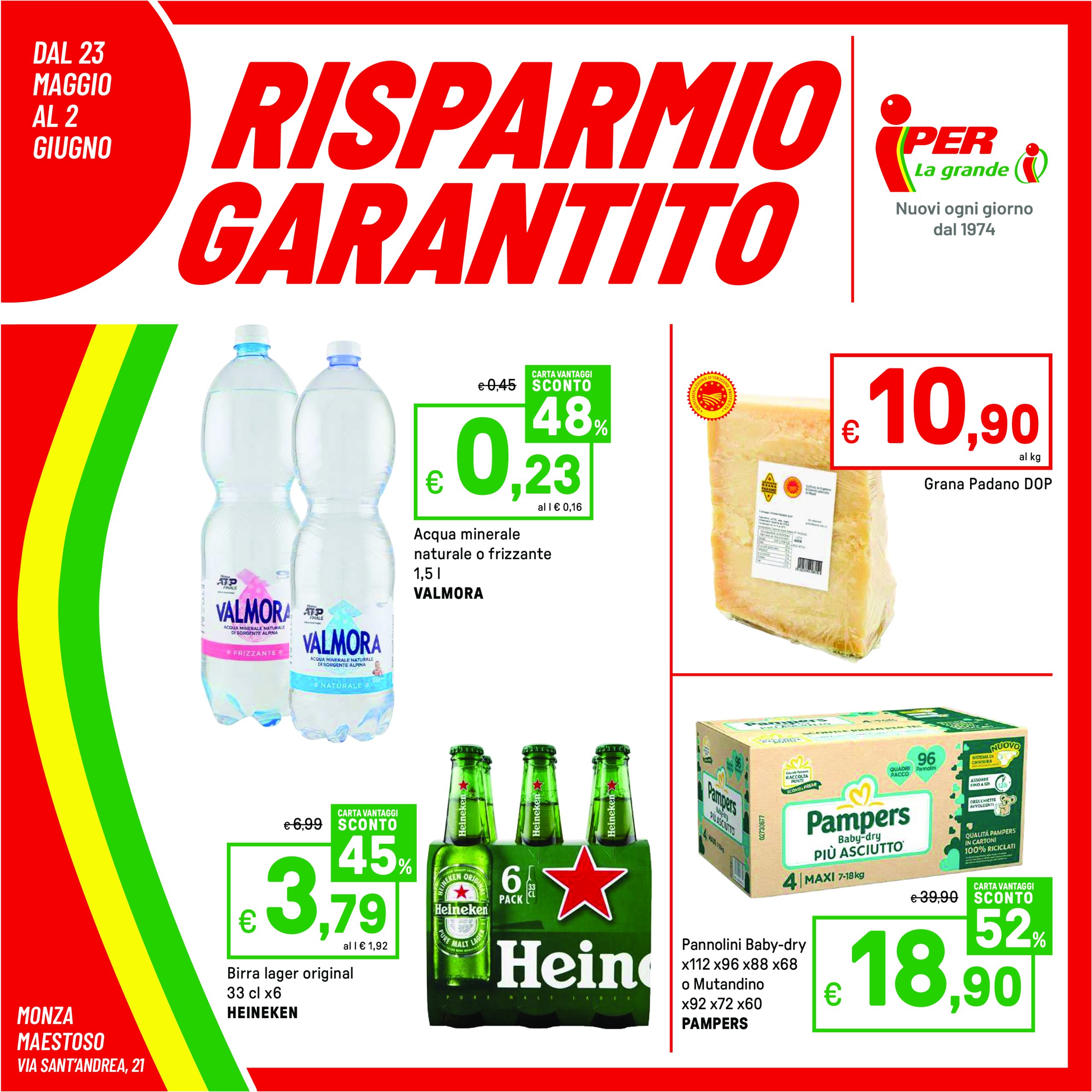 iper - Volantino Iper valido dal 23/05 al 02/06