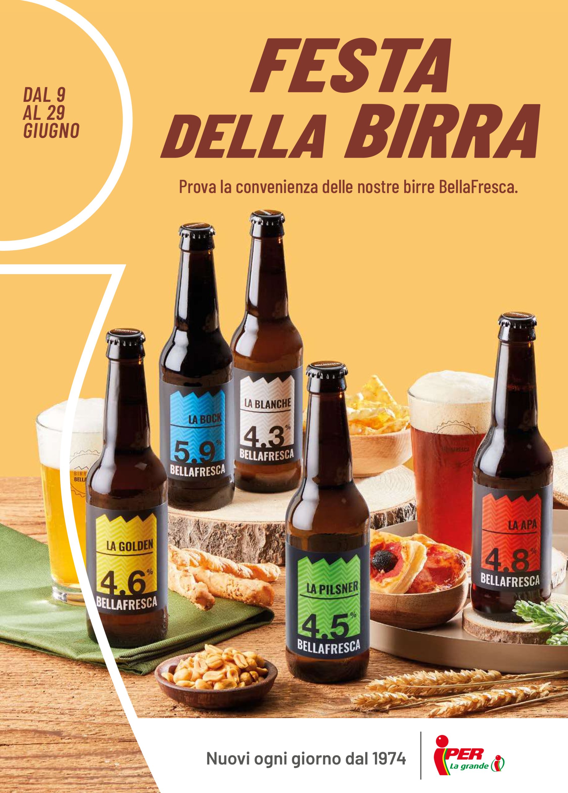 iper - Volantino Iper - Festa Della Birra valido dal 09/06 al 29/06